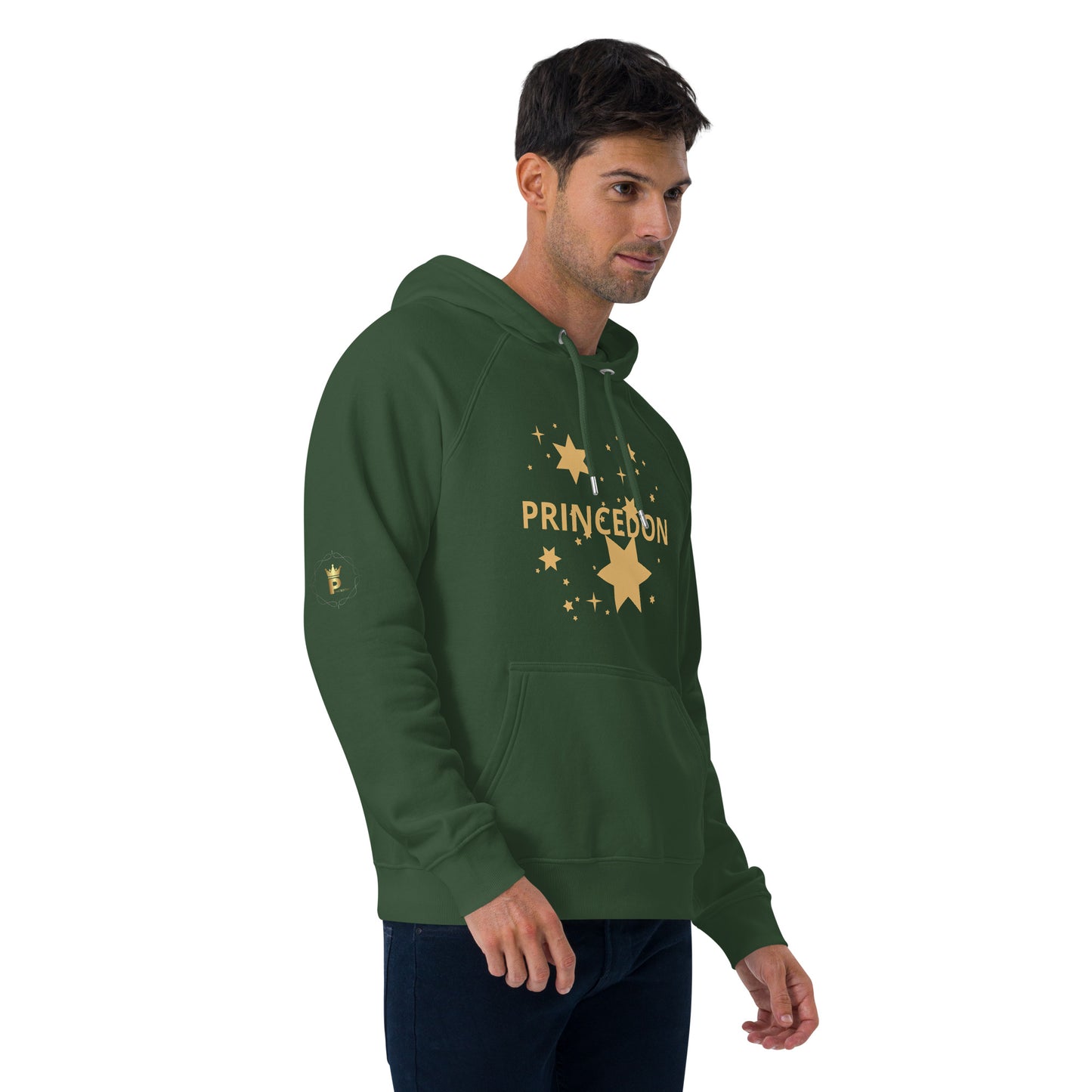 Unisex eco raglan hoodie (FIVE STAR GOLD PRINCEDON)