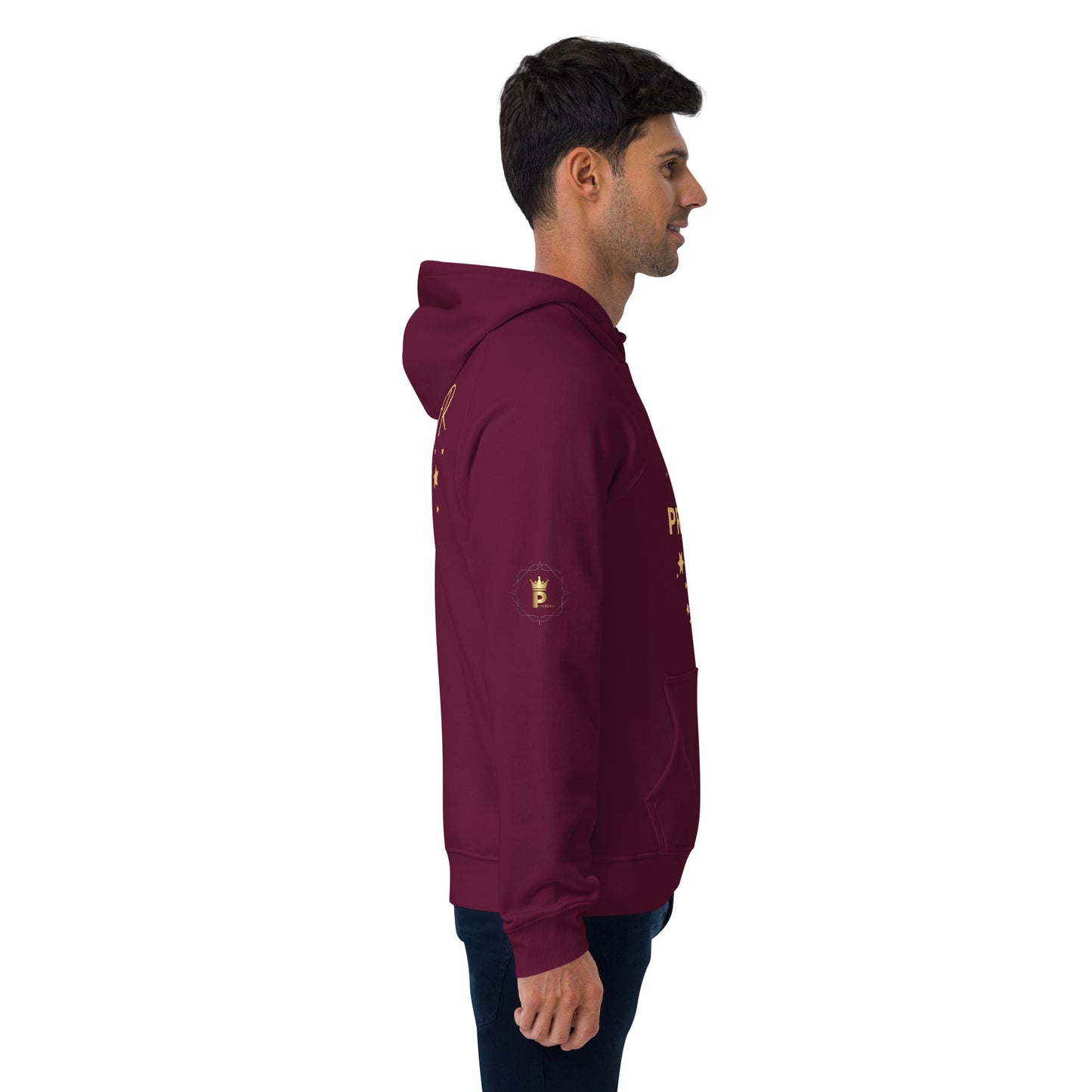 Unisex eco raglan hoodie (FIVE STAR GOLD PRINCEDON)