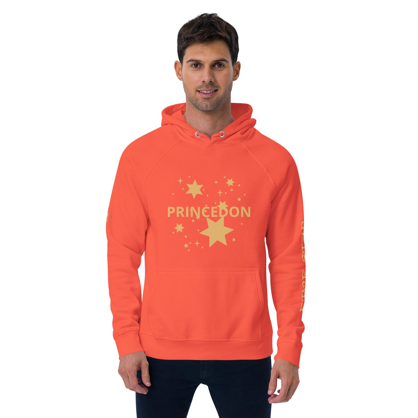 Unisex eco raglan hoodie (FIVE STAR GOLD PRINCEDON)