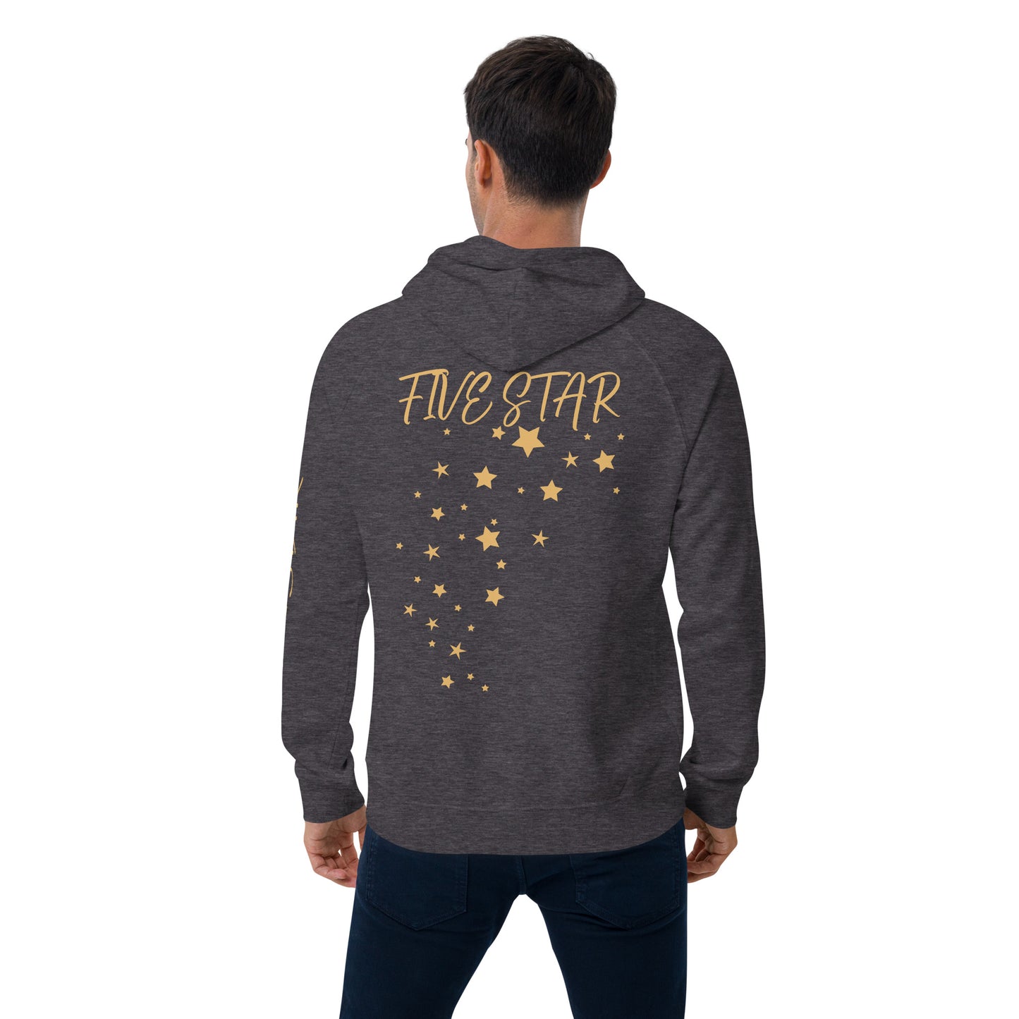 Unisex eco raglan hoodie (FIVE STAR GOLD PRINCEDON)