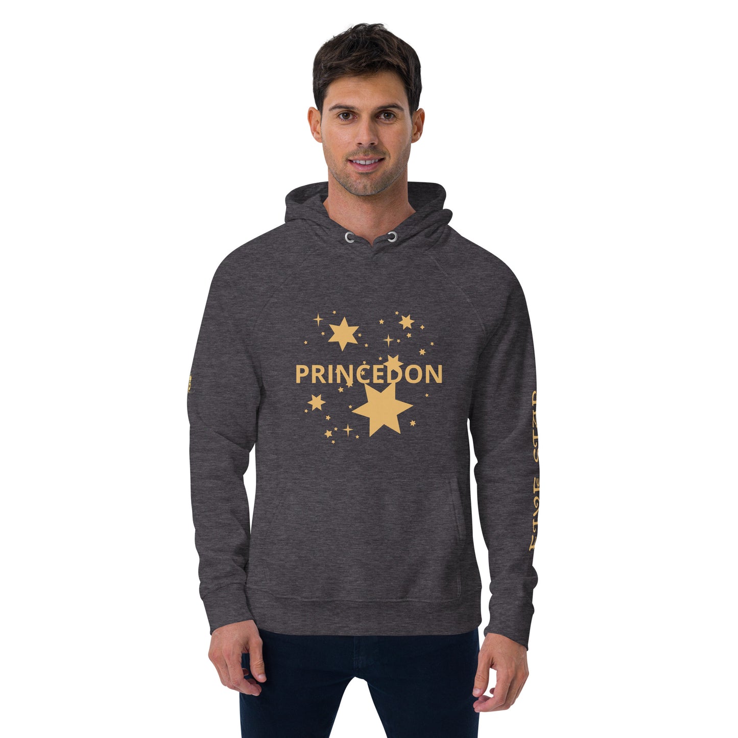 Unisex eco raglan hoodie (FIVE STAR GOLD PRINCEDON)