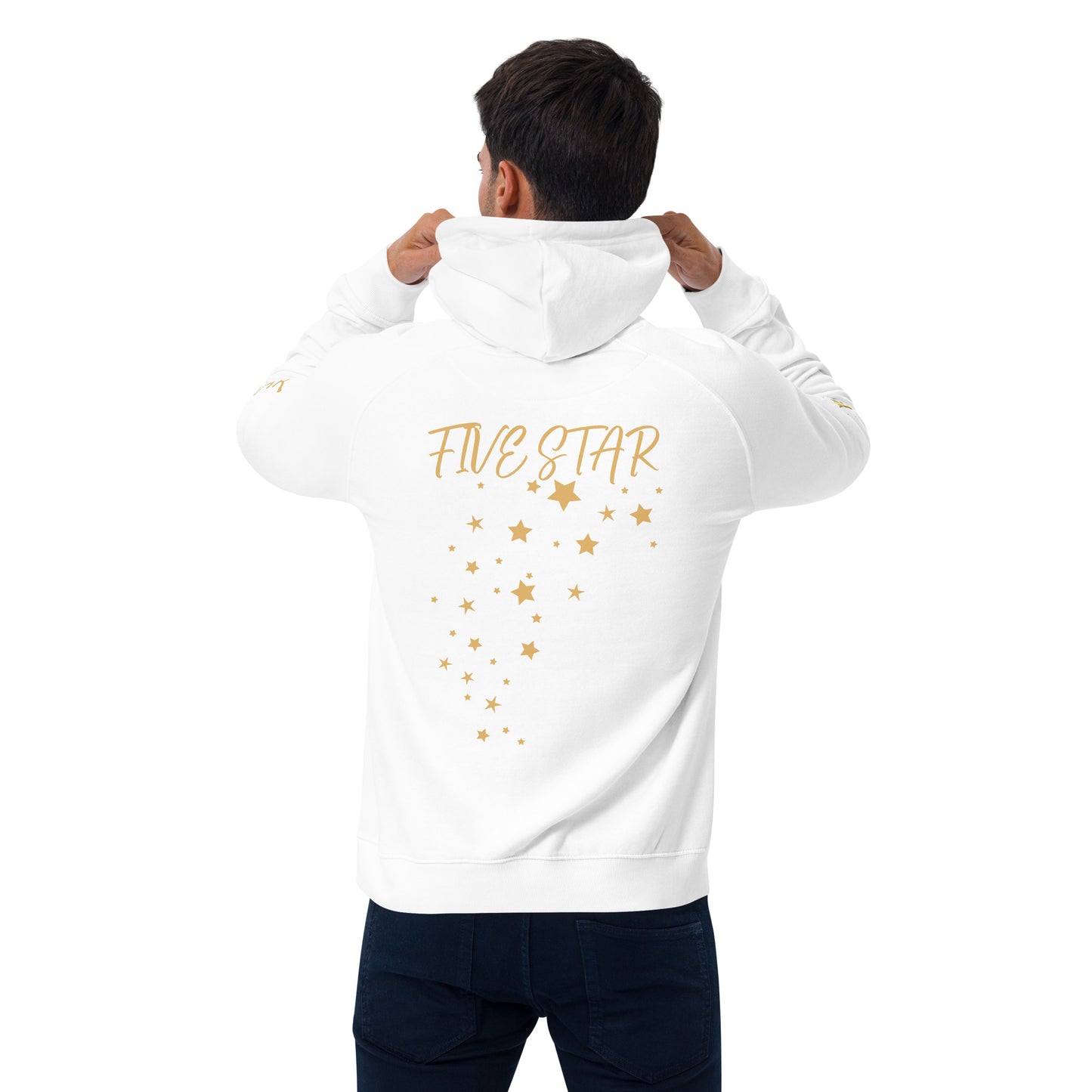 Unisex eco raglan hoodie (FIVE STAR GOLD PRINCEDON)