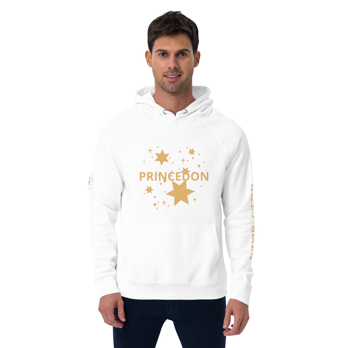 Unisex eco raglan hoodie (FIVE STAR GOLD PRINCEDON)