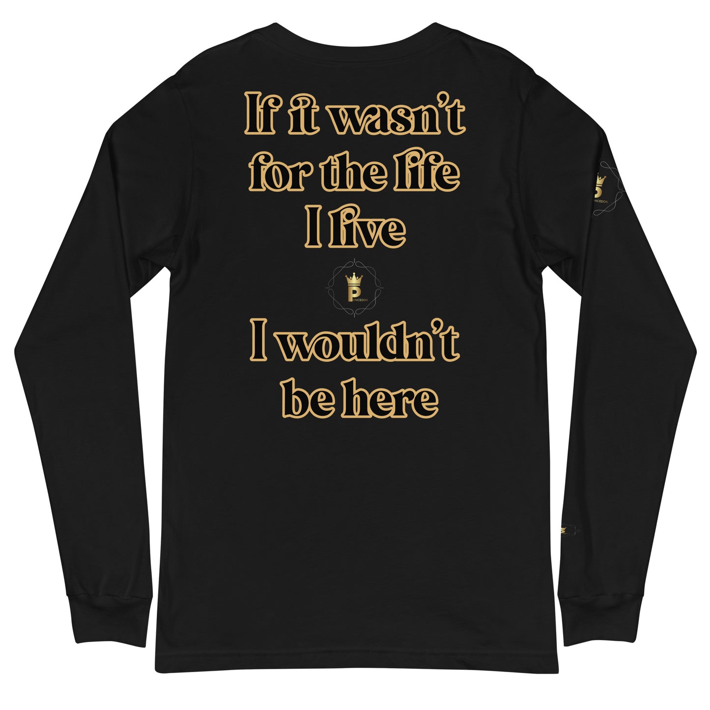 Men's Long Sleeve Tee (J Moni Crown)