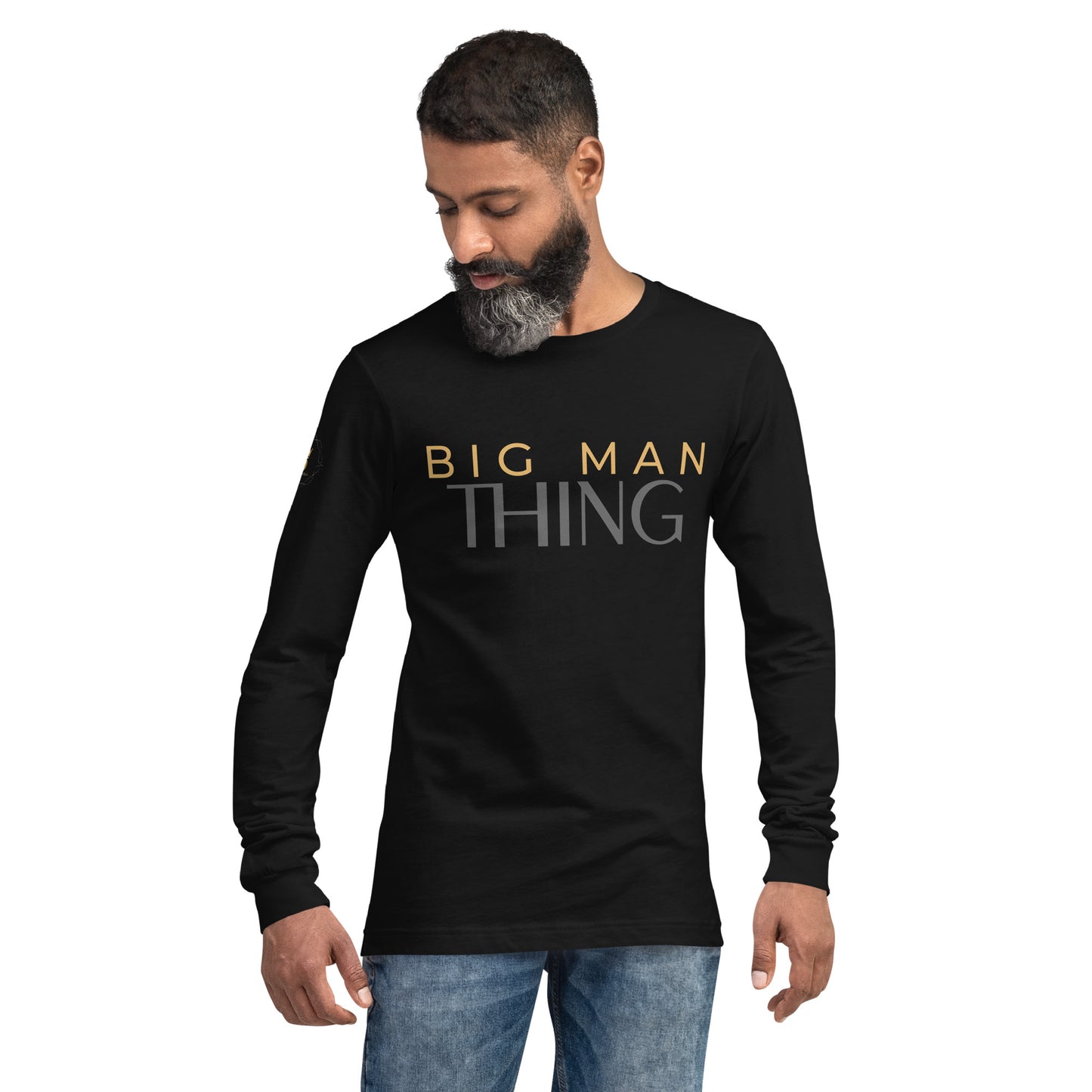 Men's Long Sleeve Tee (Big Man Thing)