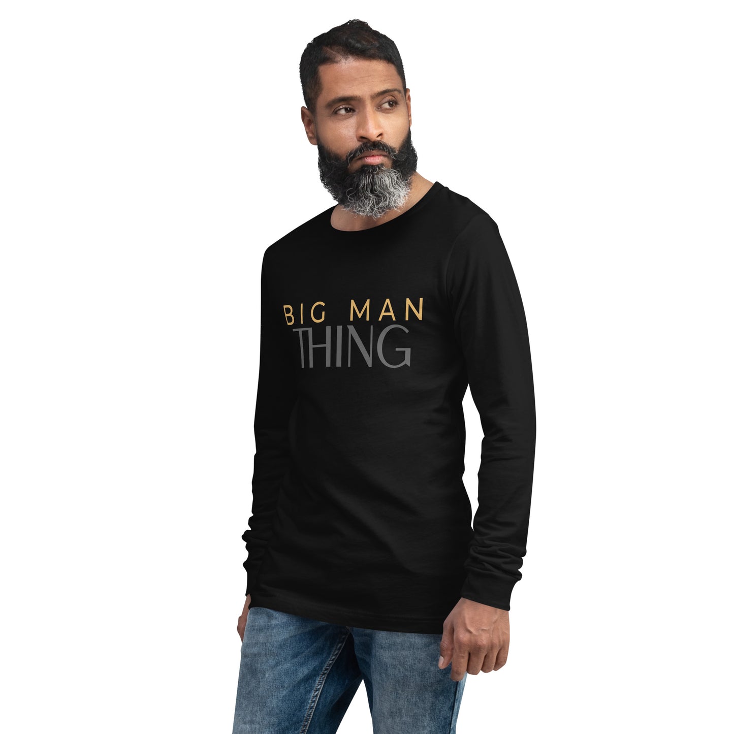 Men's Long Sleeve Tee (Big Man Thing)