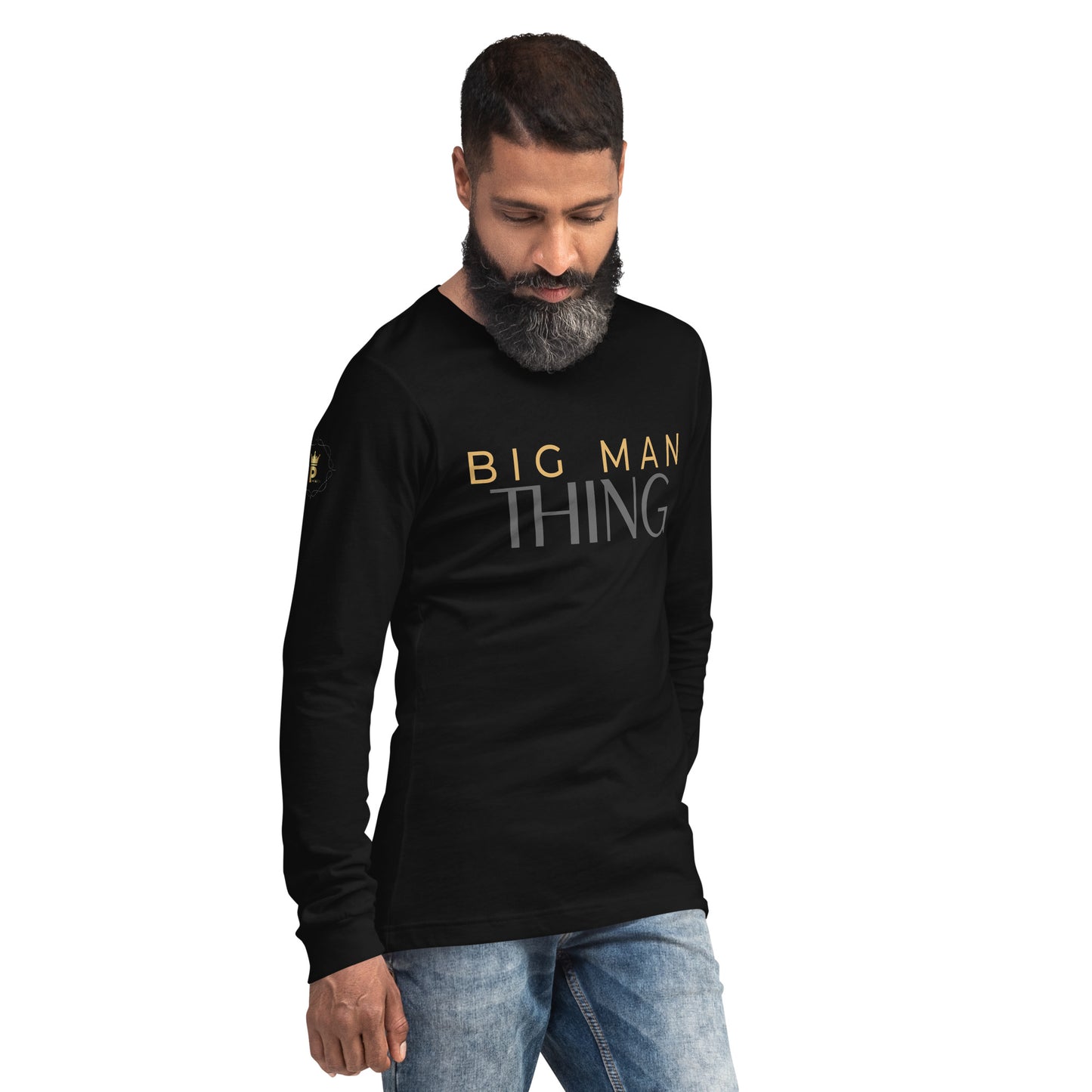 Men's Long Sleeve Tee (Big Man Thing)