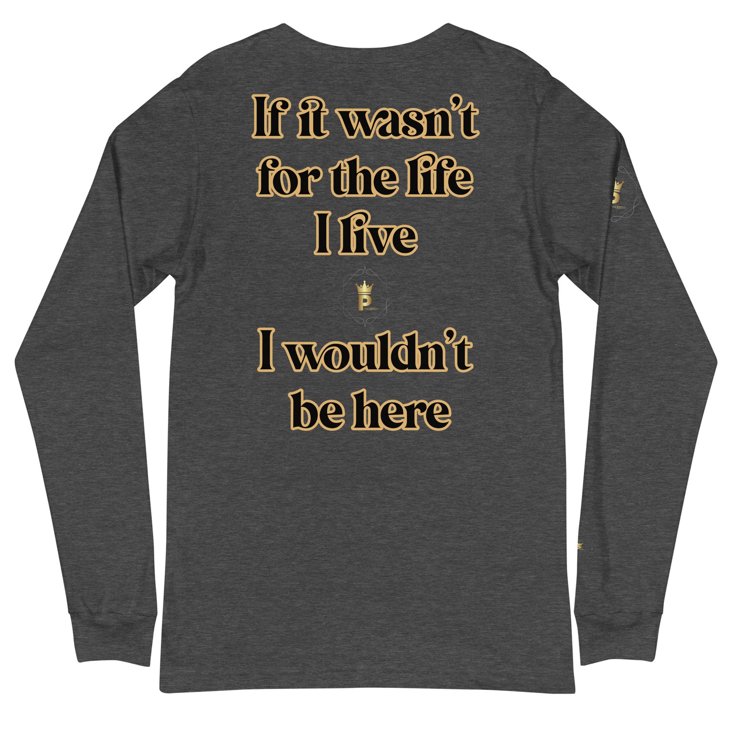 Men's Long Sleeve Tee (J Moni Crown)