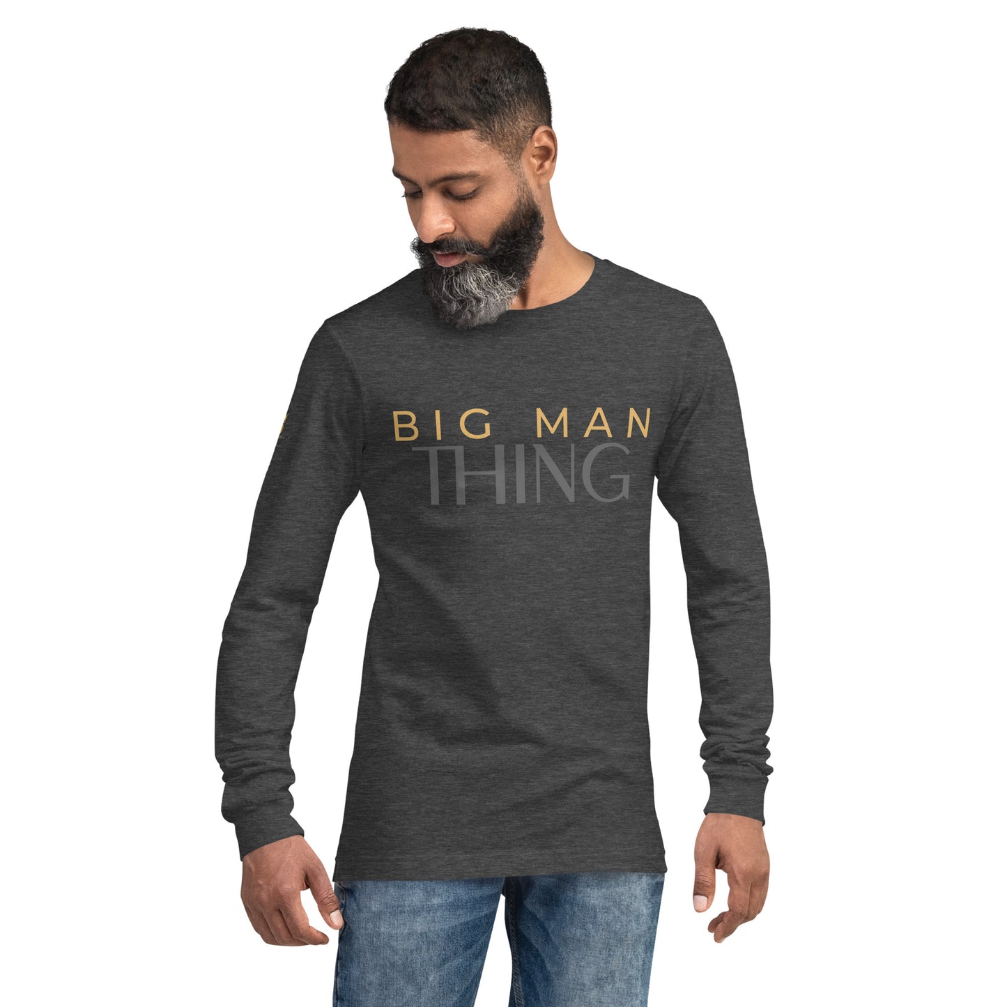 Men's Long Sleeve Tee (Big Man Thing)