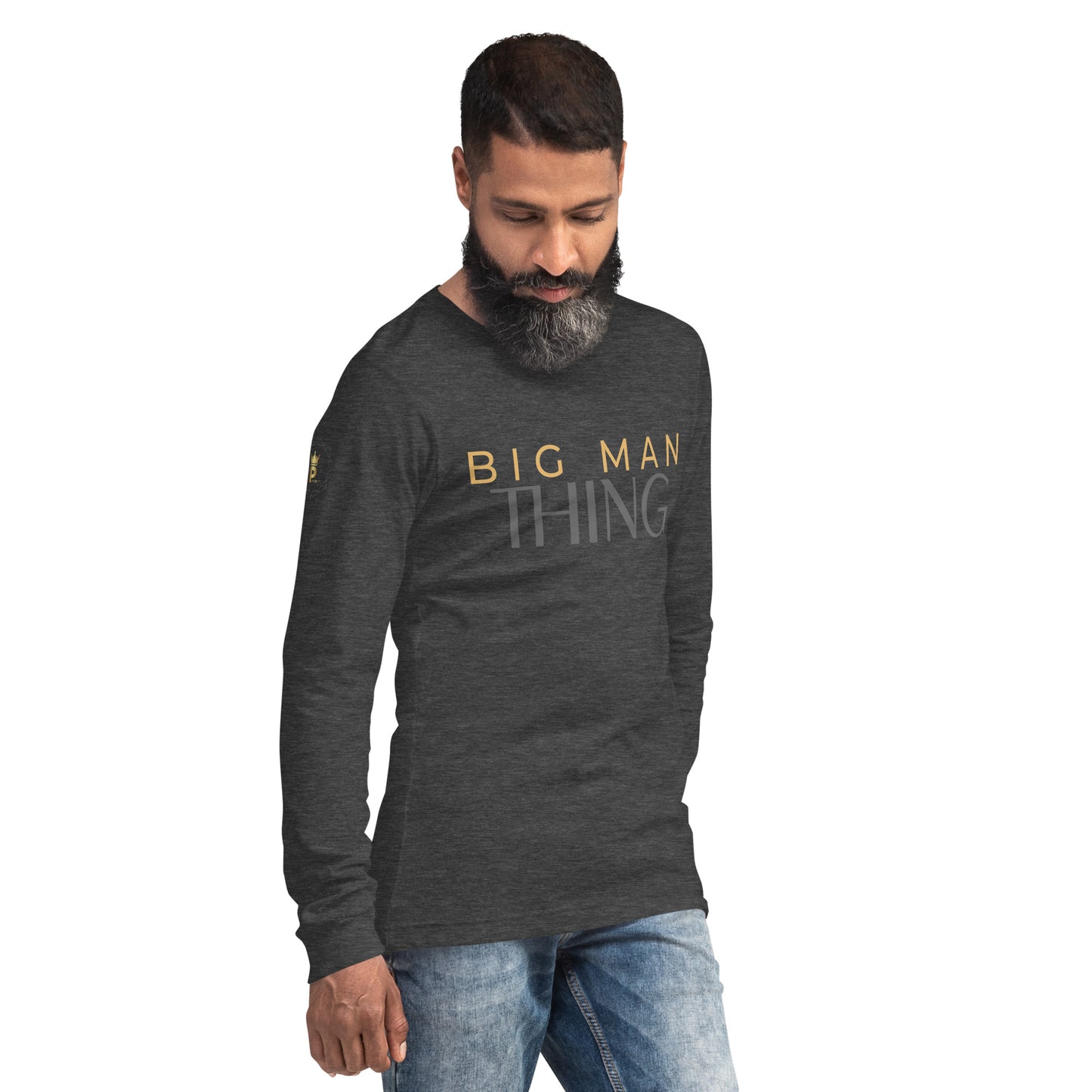 Men's Long Sleeve Tee (Big Man Thing)