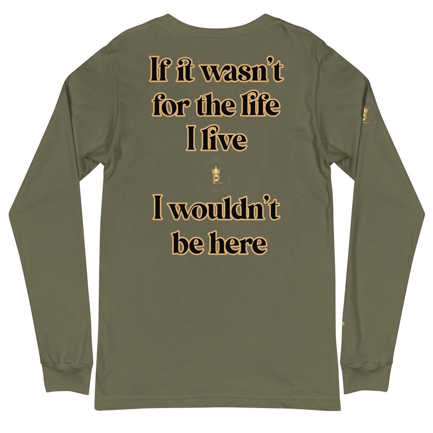 Men's Long Sleeve Tee (J Moni Crown)