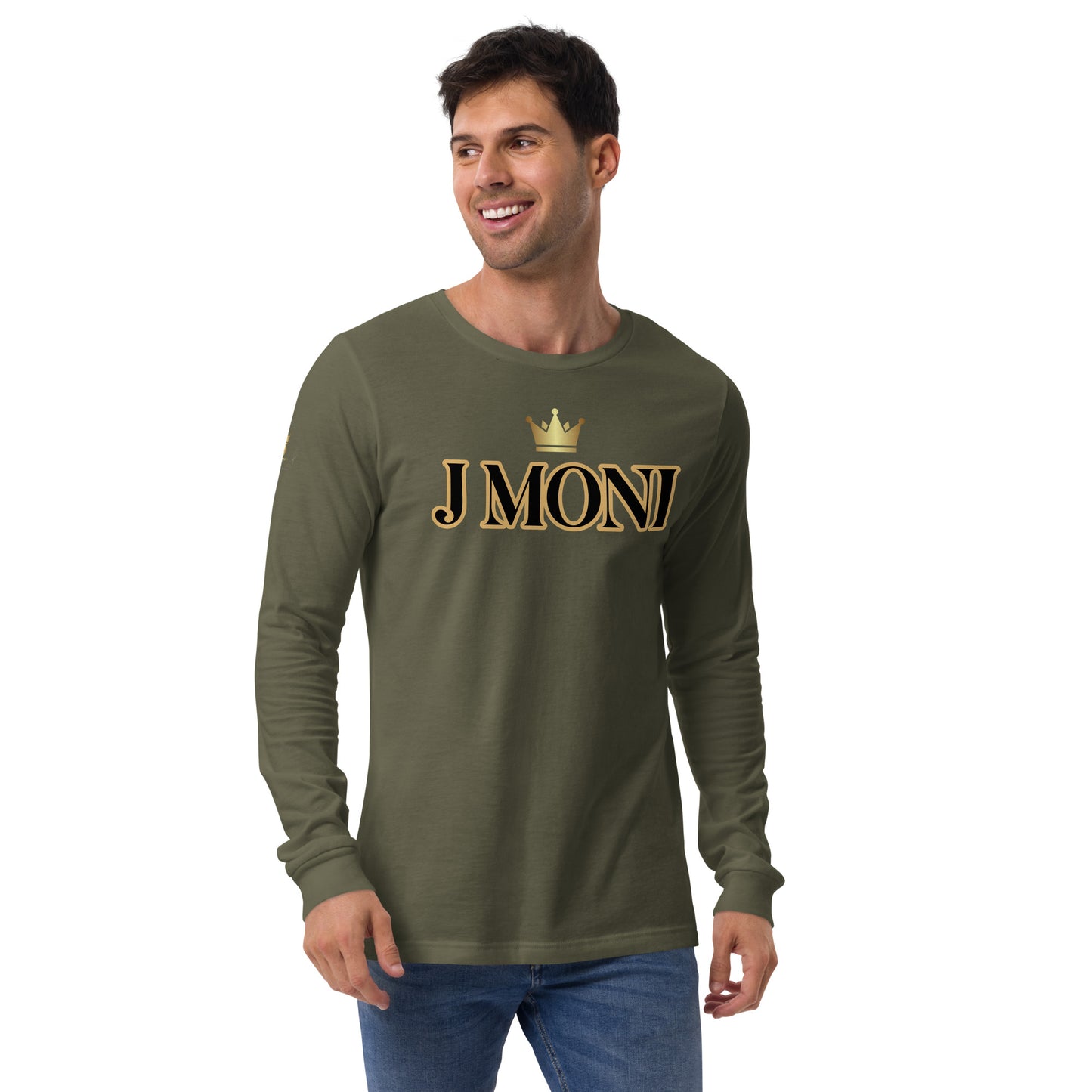 Men's Long Sleeve Tee (J Moni Crown)