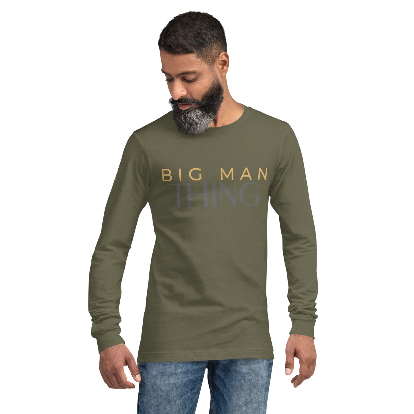 Men's Long Sleeve Tee (Big Man Thing)