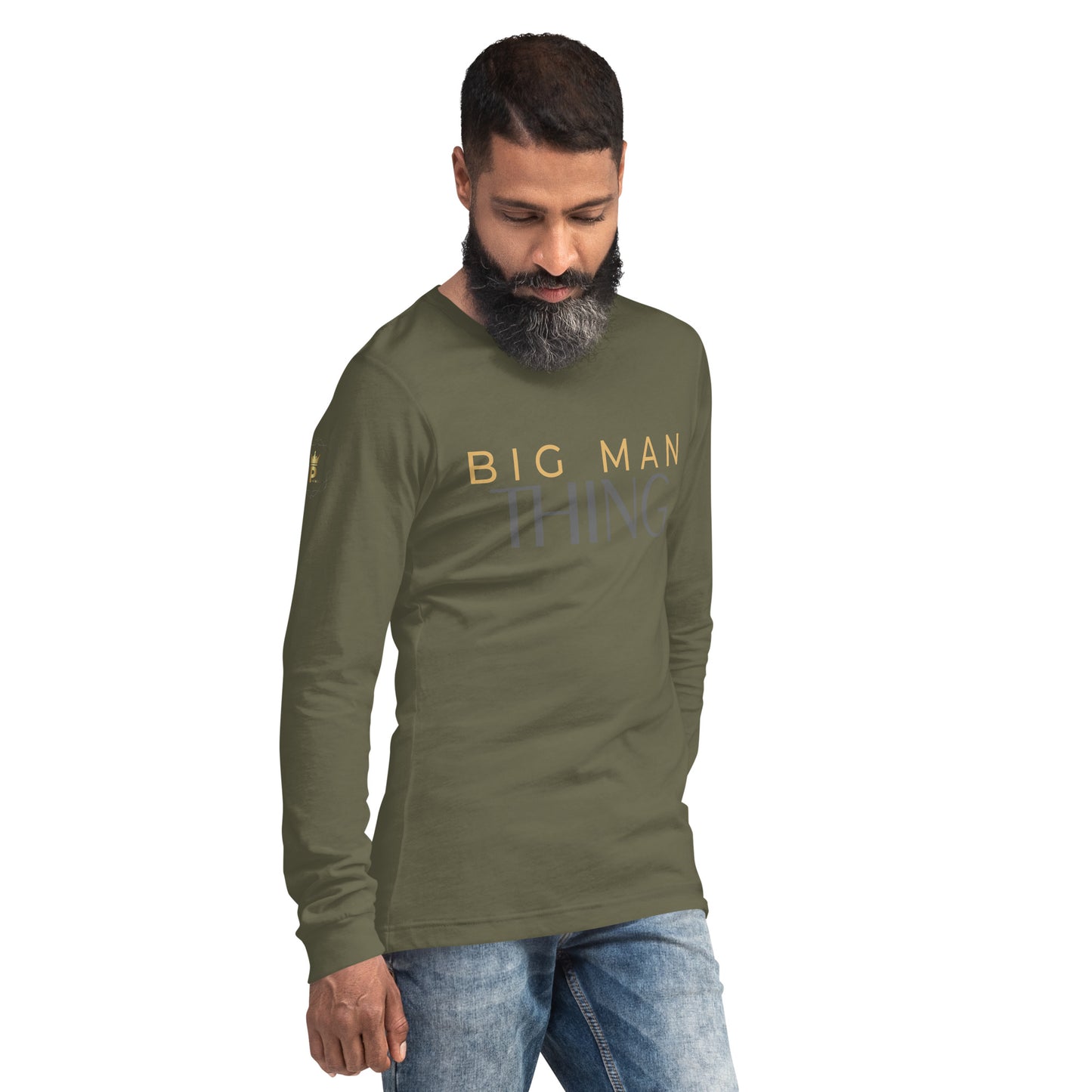 Men's Long Sleeve Tee (Big Man Thing)