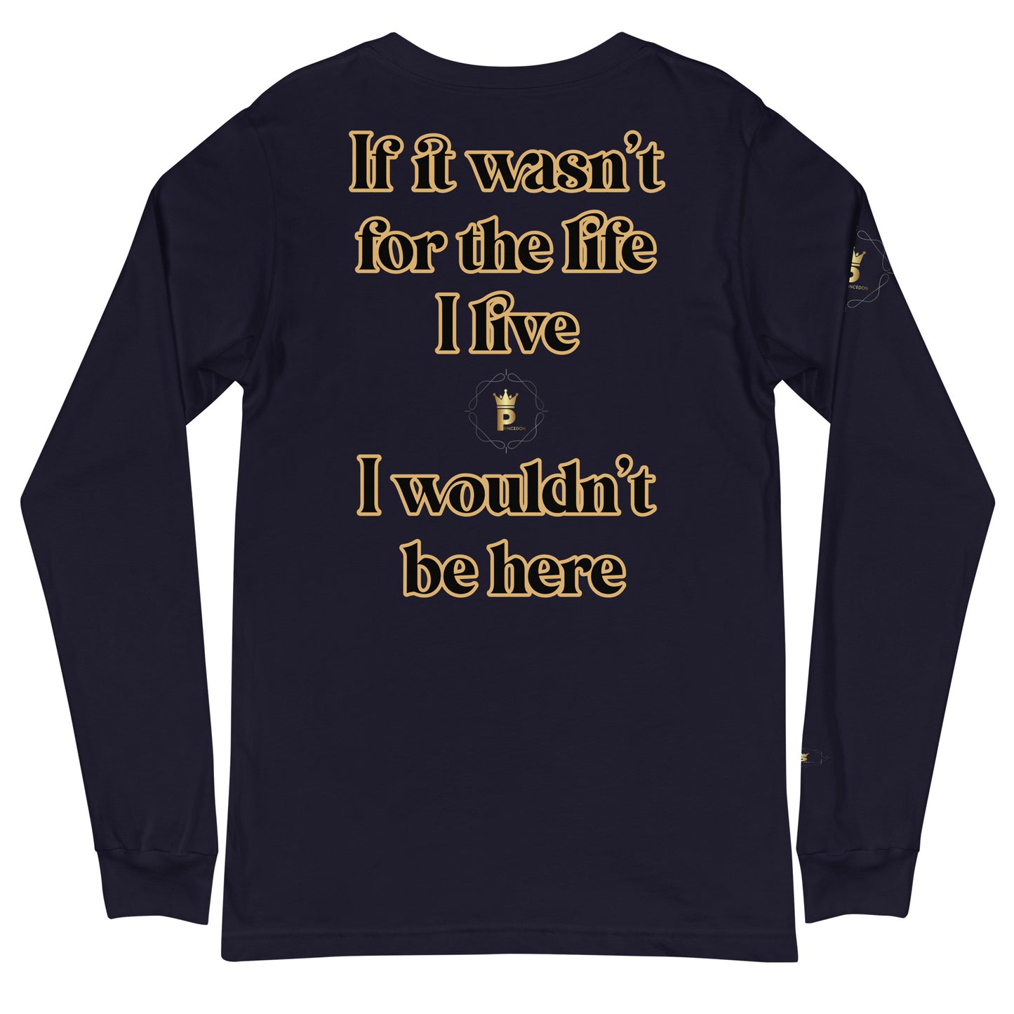 Men's Long Sleeve Tee (J Moni Crown)