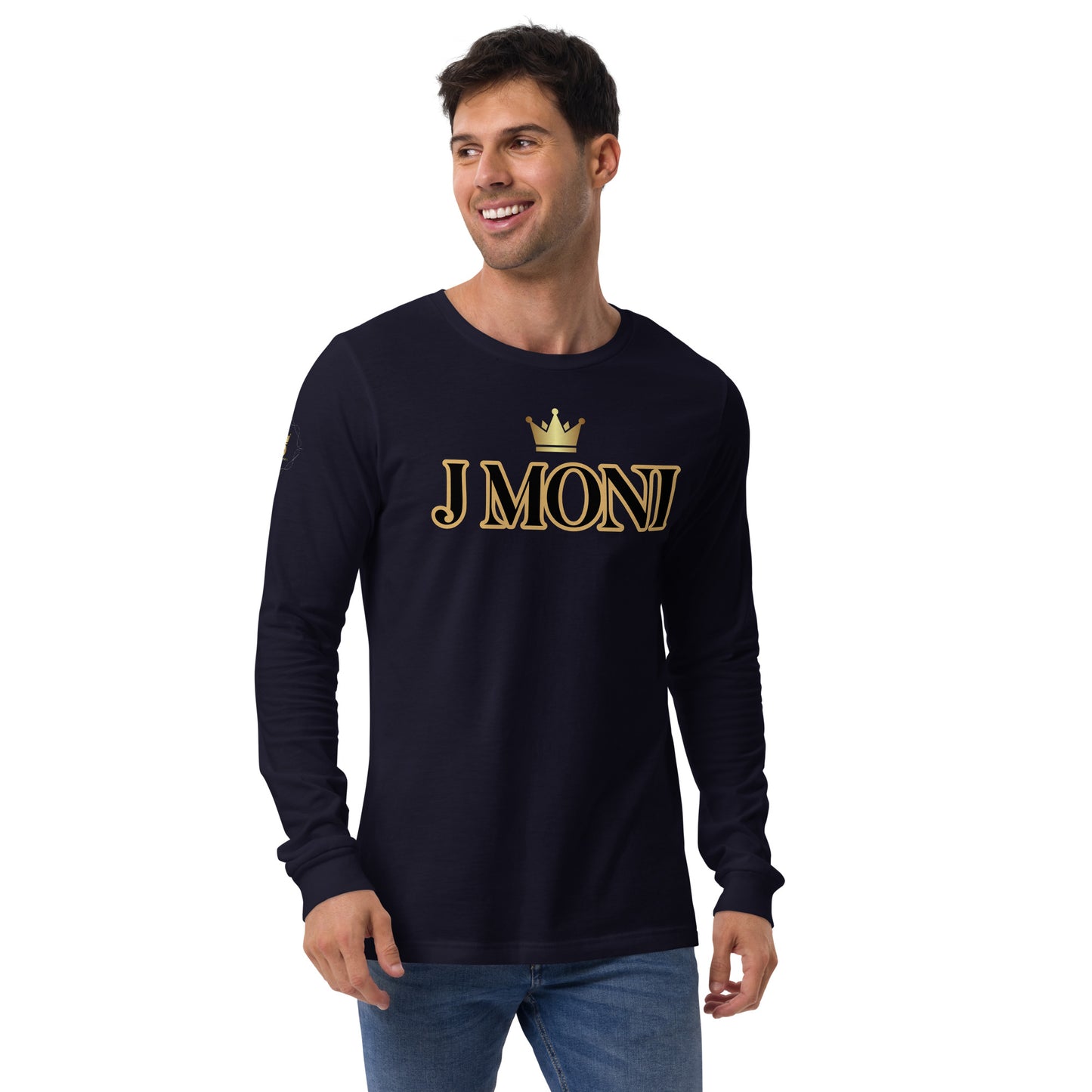 Men's Long Sleeve Tee (J Moni Crown)