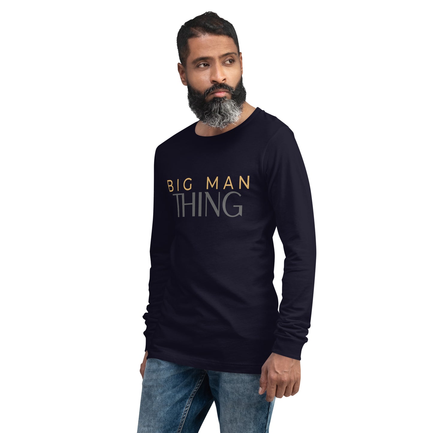Men's Long Sleeve Tee (Big Man Thing)