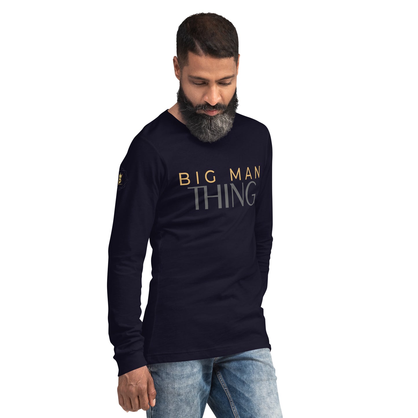 Men's Long Sleeve Tee (Big Man Thing)