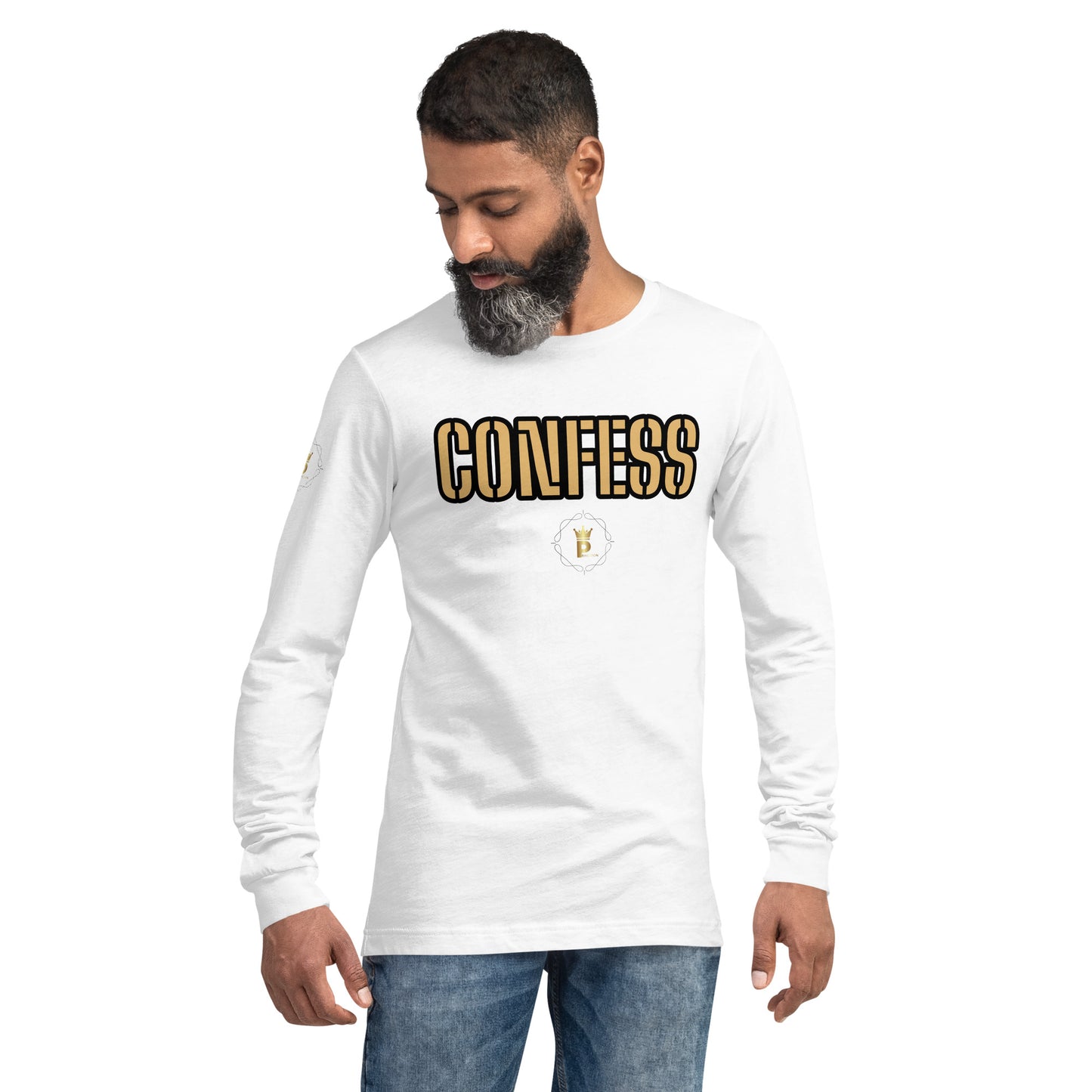 Men's Long Sleeve Tee (Confess)