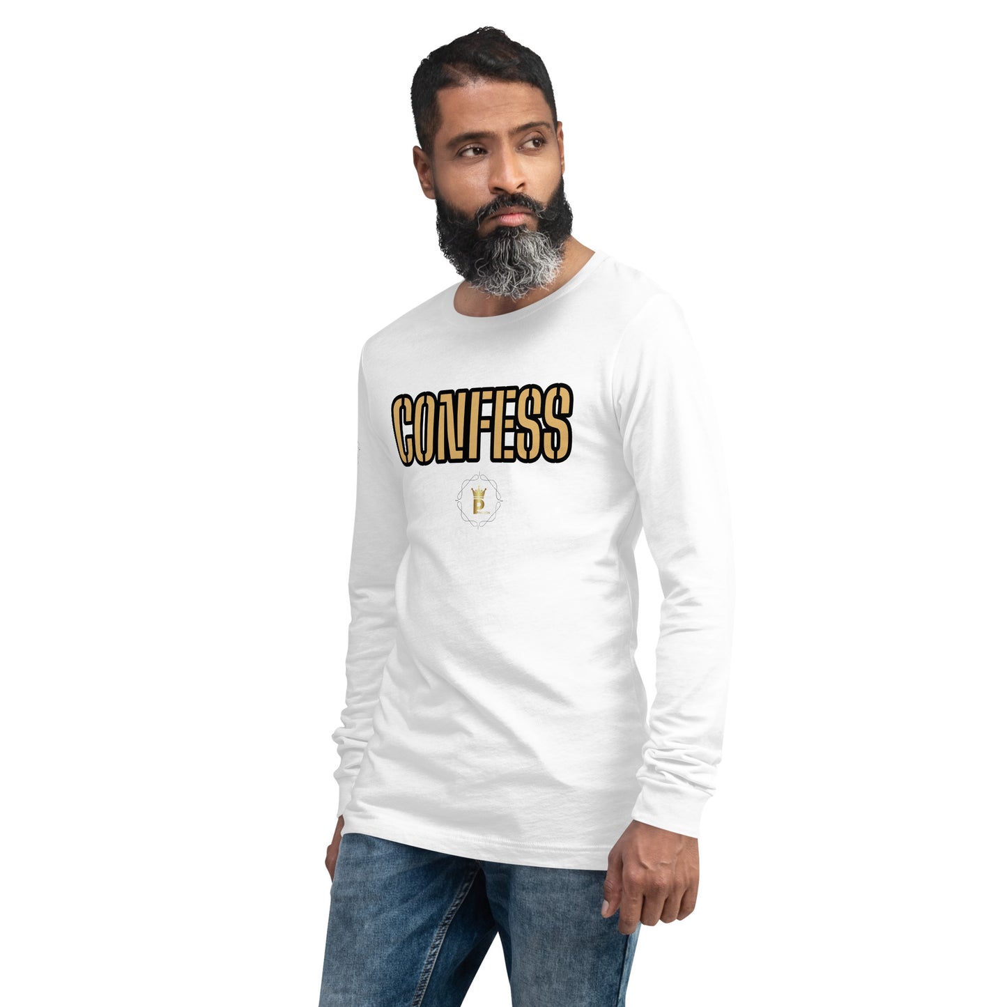 Men's Long Sleeve Tee (Confess)