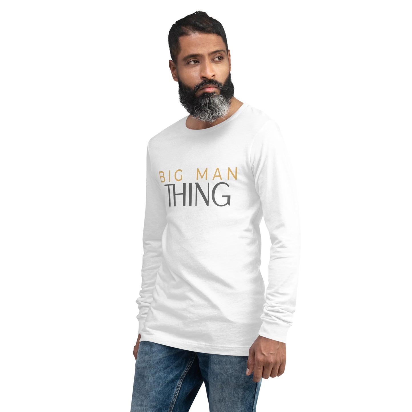 Men's Long Sleeve Tee (Big Man Thing)