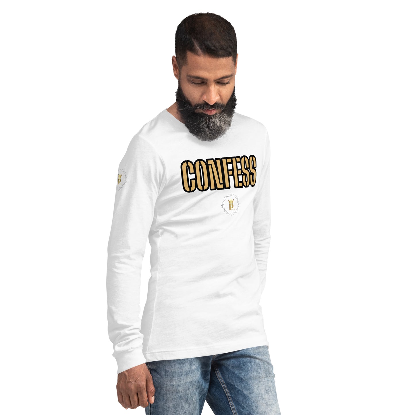 Men's Long Sleeve Tee (Confess)