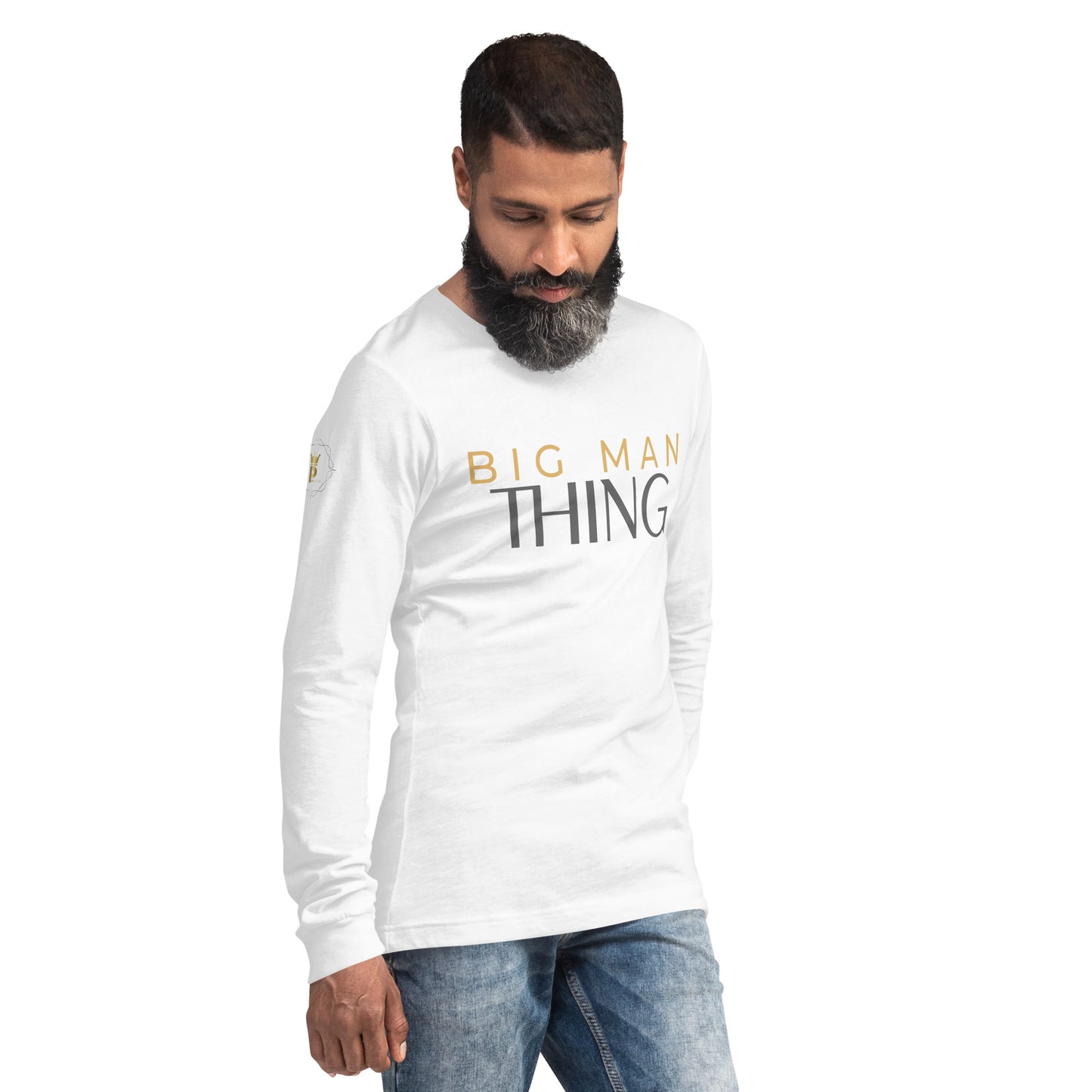 Men's Long Sleeve Tee (Big Man Thing)