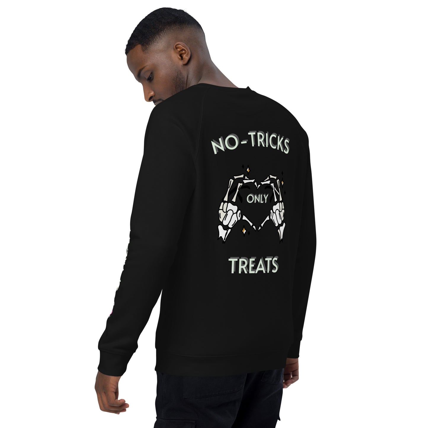 Unisex Halloween Sweatshirt (NO TRICKS JUST TREATS)