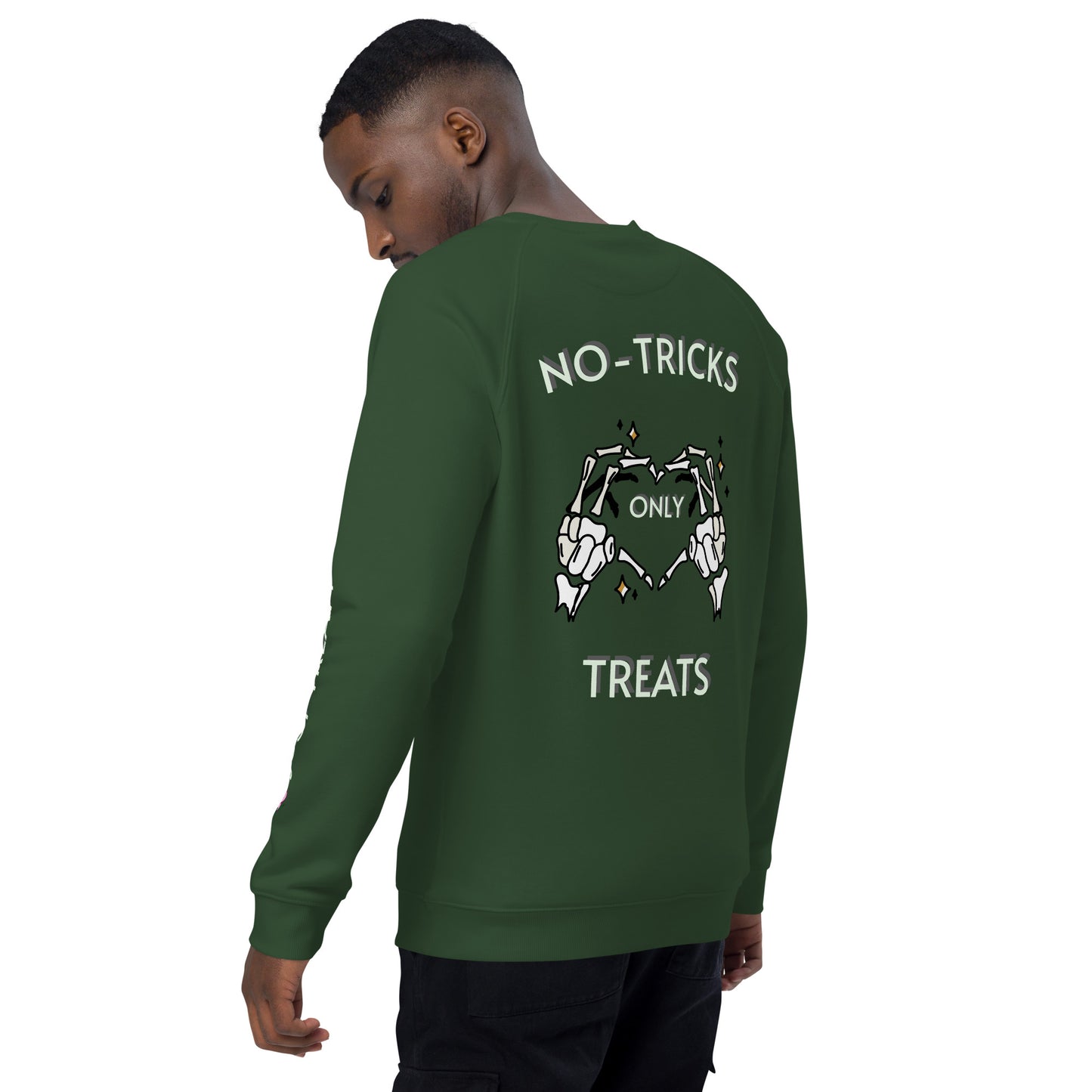 Unisex Halloween Sweatshirt (NO TRICKS JUST TREATS)