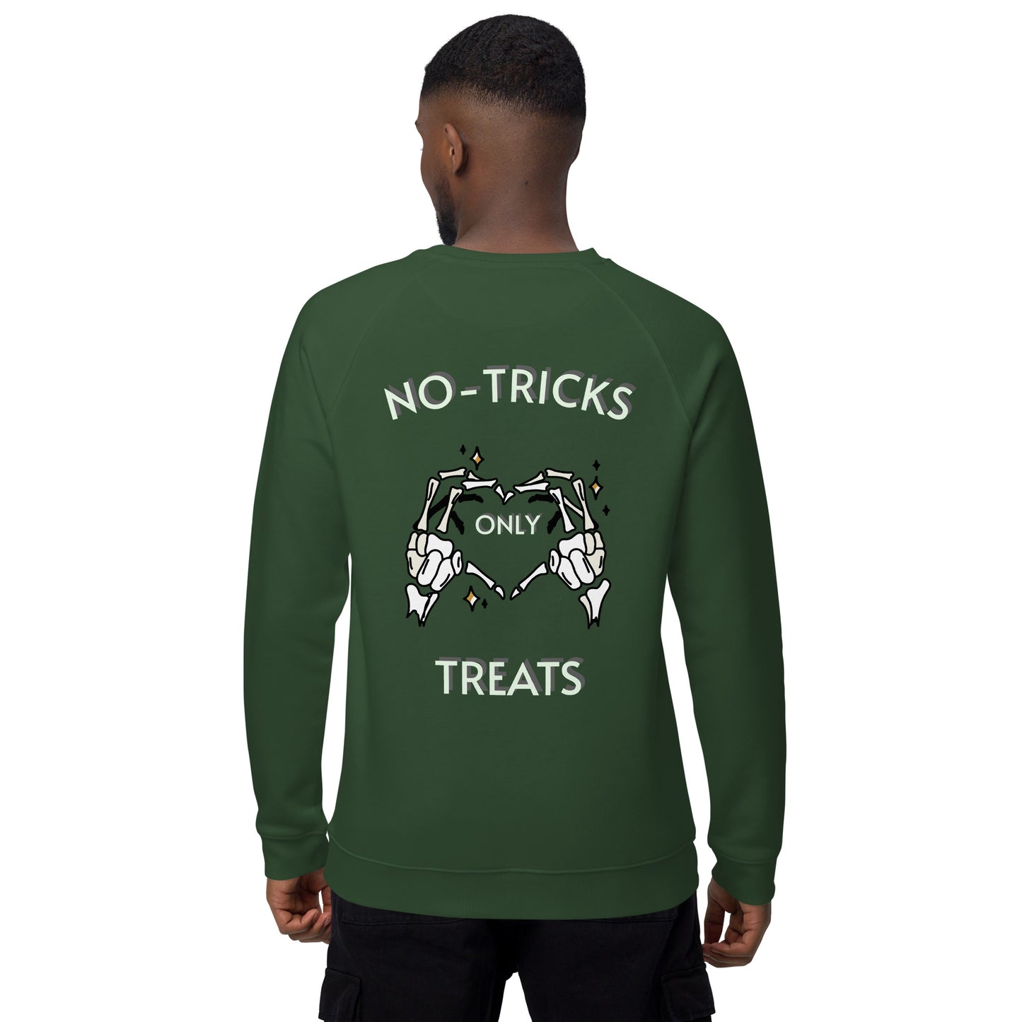 Unisex Halloween Sweatshirt (NO TRICKS JUST TREATS)