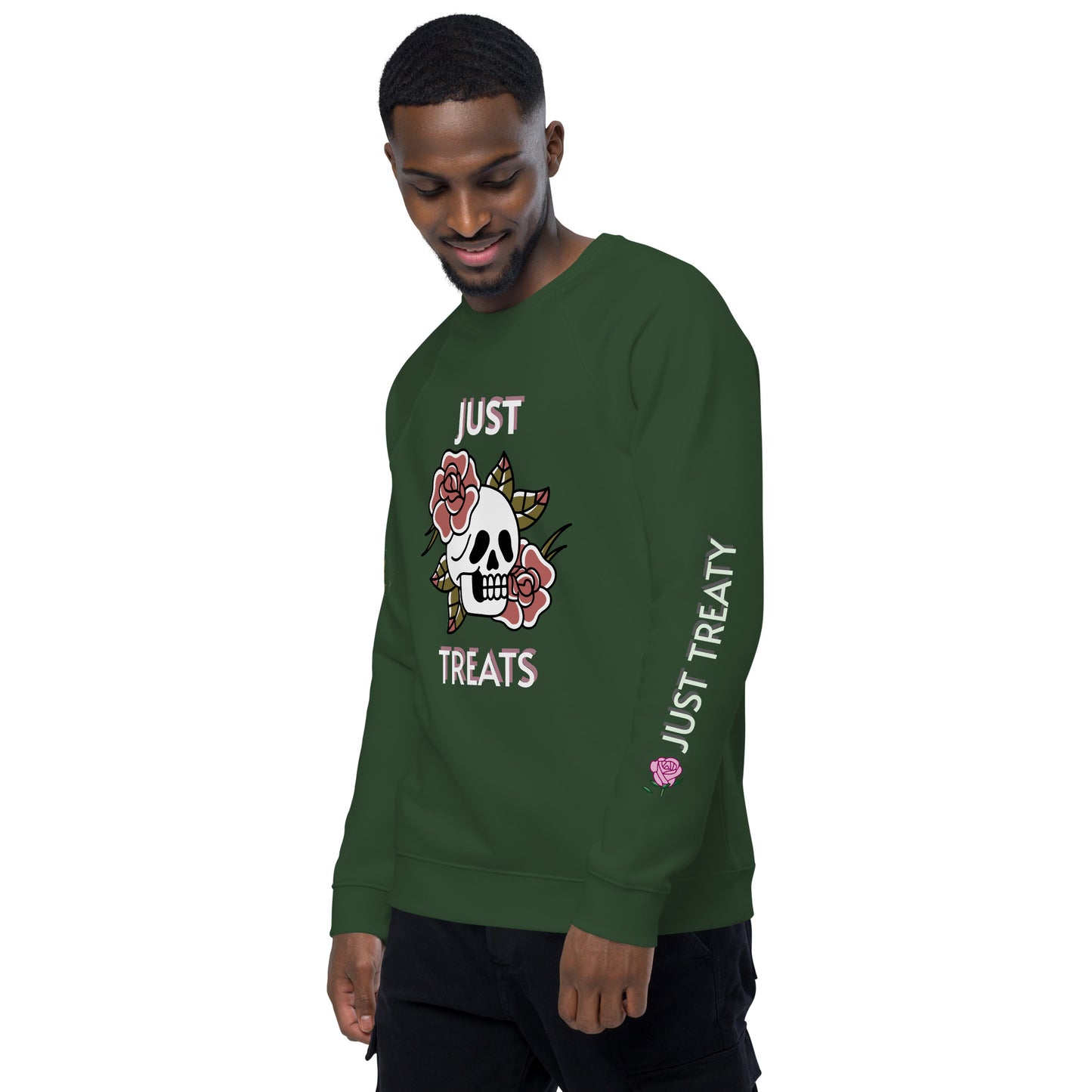 Unisex Halloween Sweatshirt (NO TRICKS JUST TREATS)