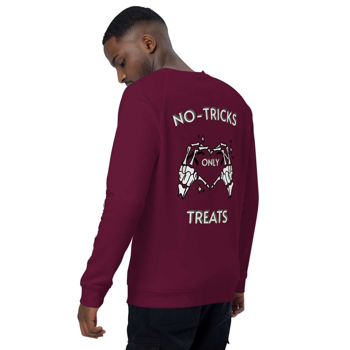 Unisex Halloween Sweatshirt (NO TRICKS JUST TREATS)