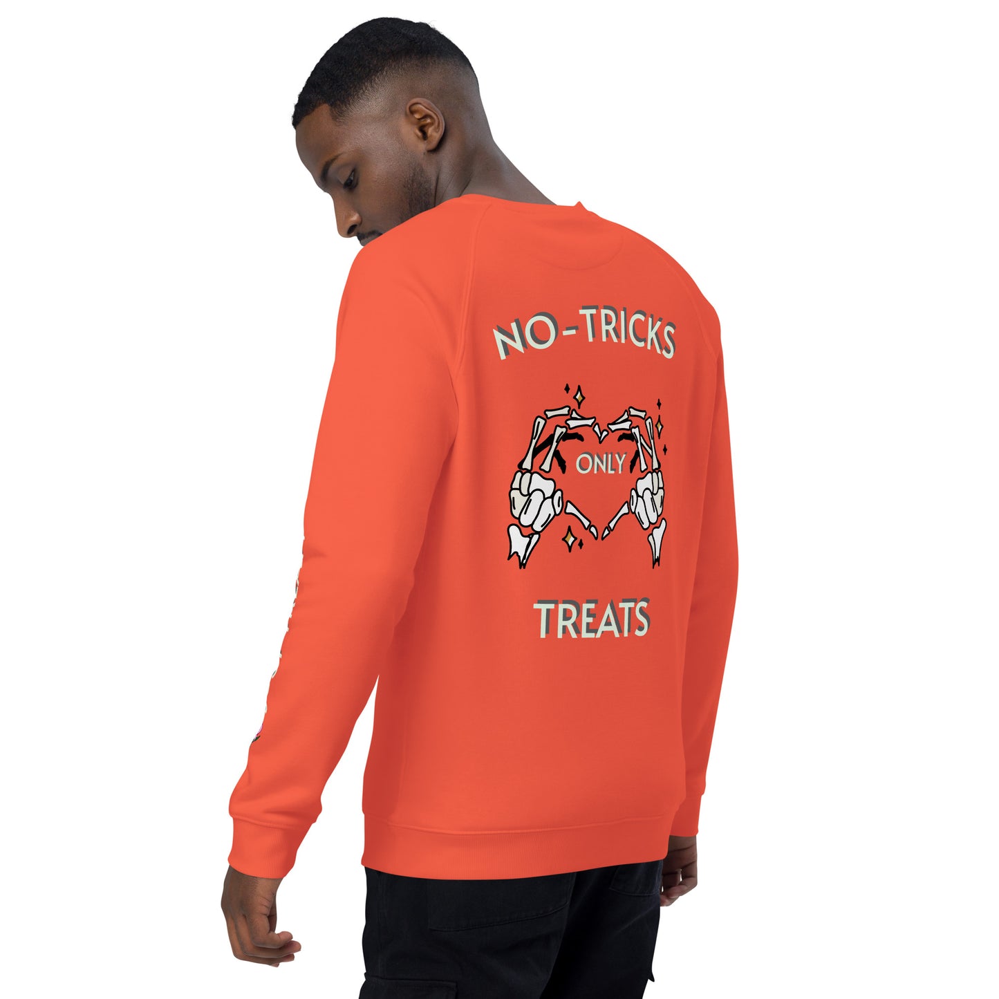 Unisex Halloween Sweatshirt (NO TRICKS JUST TREATS)