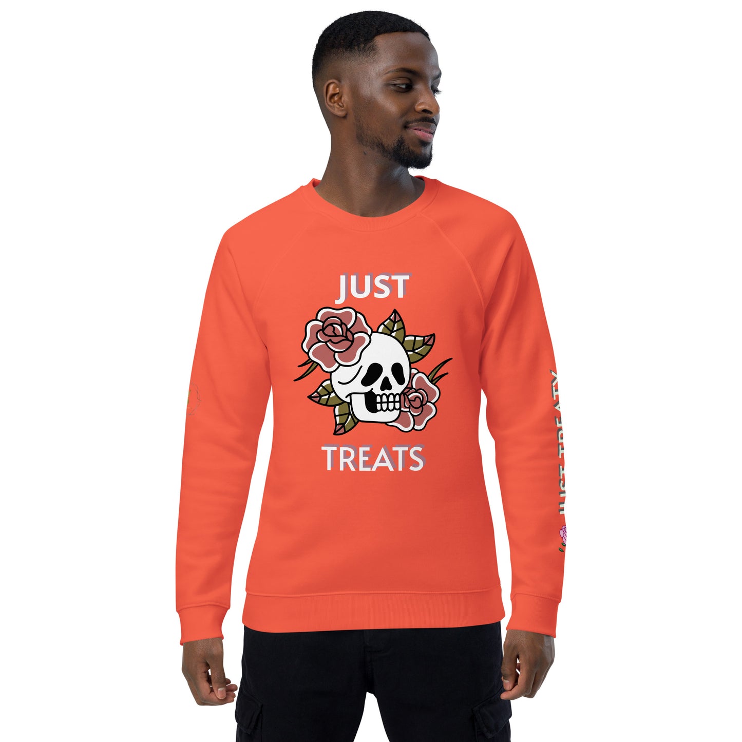 Unisex Halloween Sweatshirt (NO TRICKS JUST TREATS)