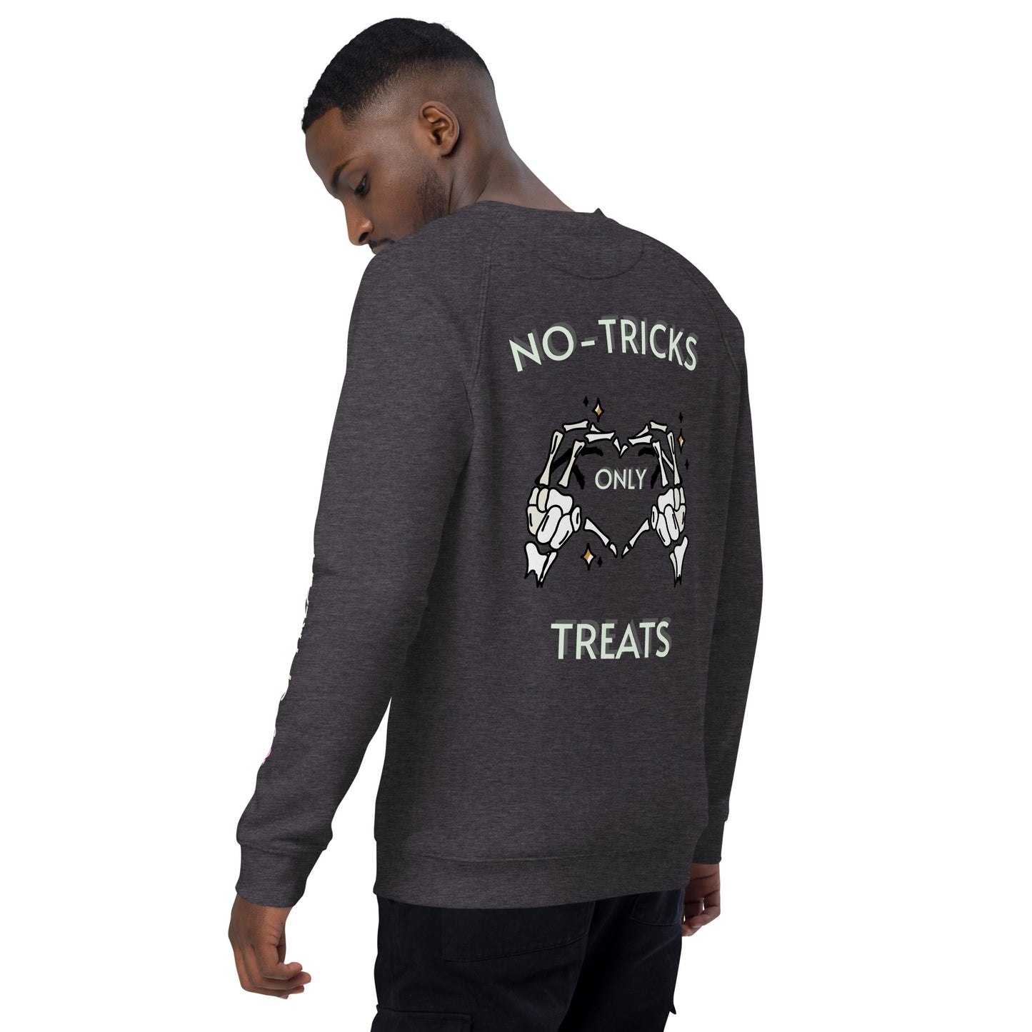 Unisex Halloween Sweatshirt (NO TRICKS JUST TREATS)