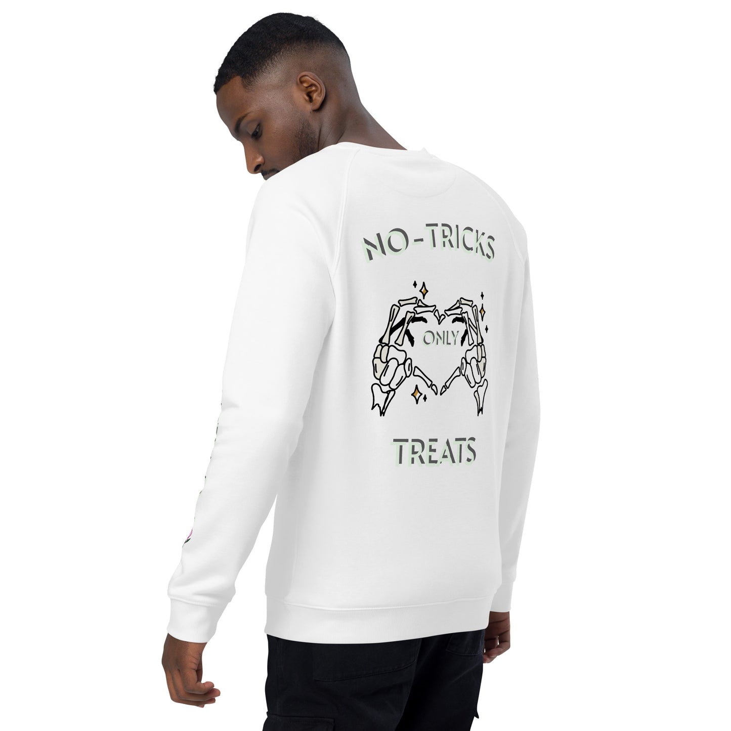 Unisex Halloween Sweatshirt (NO TRICKS JUST TREATS)
