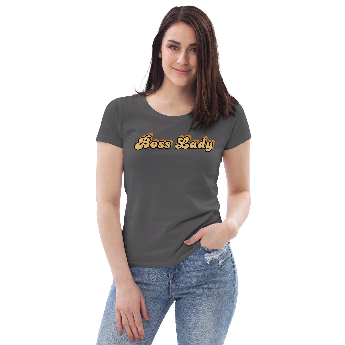 Women's fitted tee (Boss Lady)