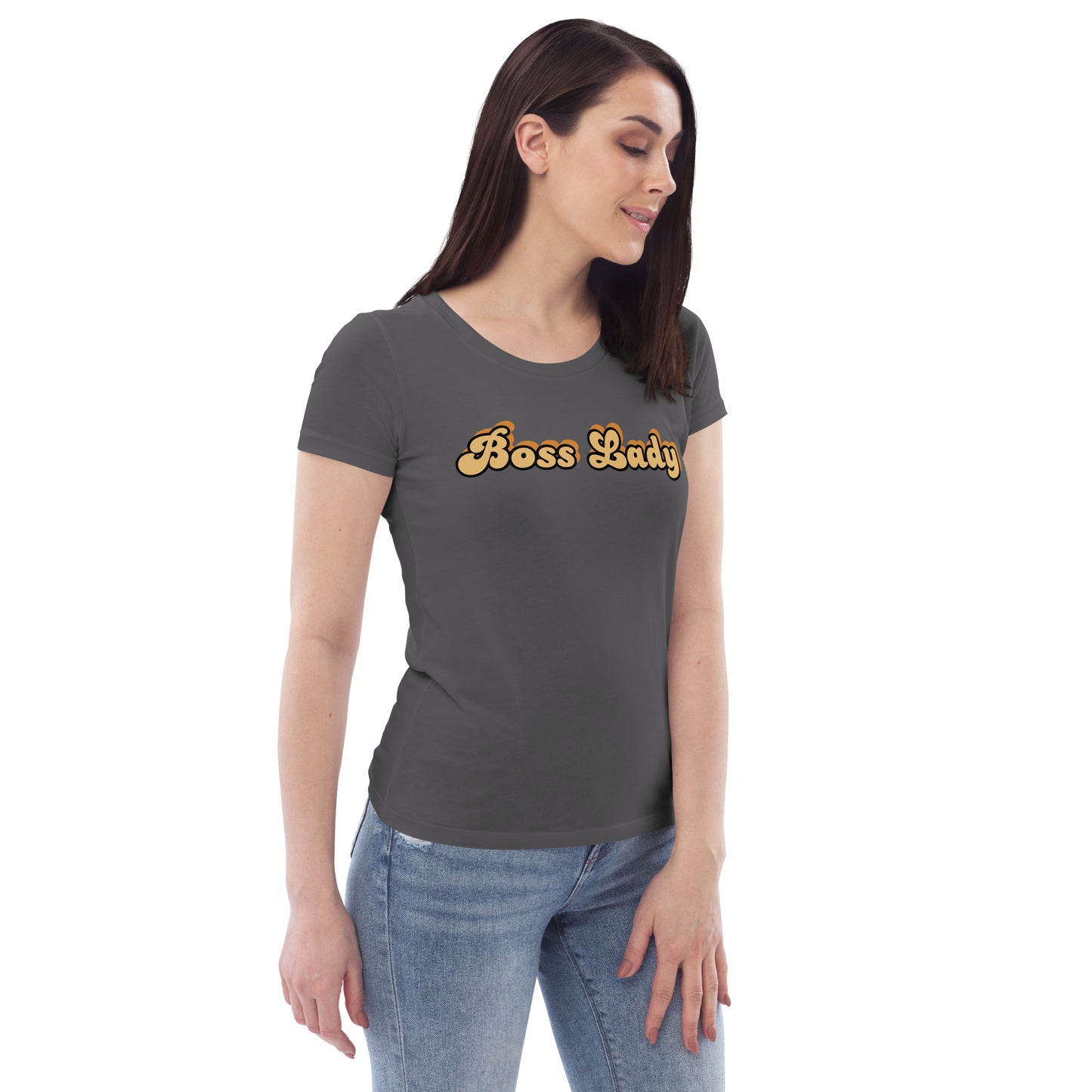 Women's fitted tee (Boss Lady)