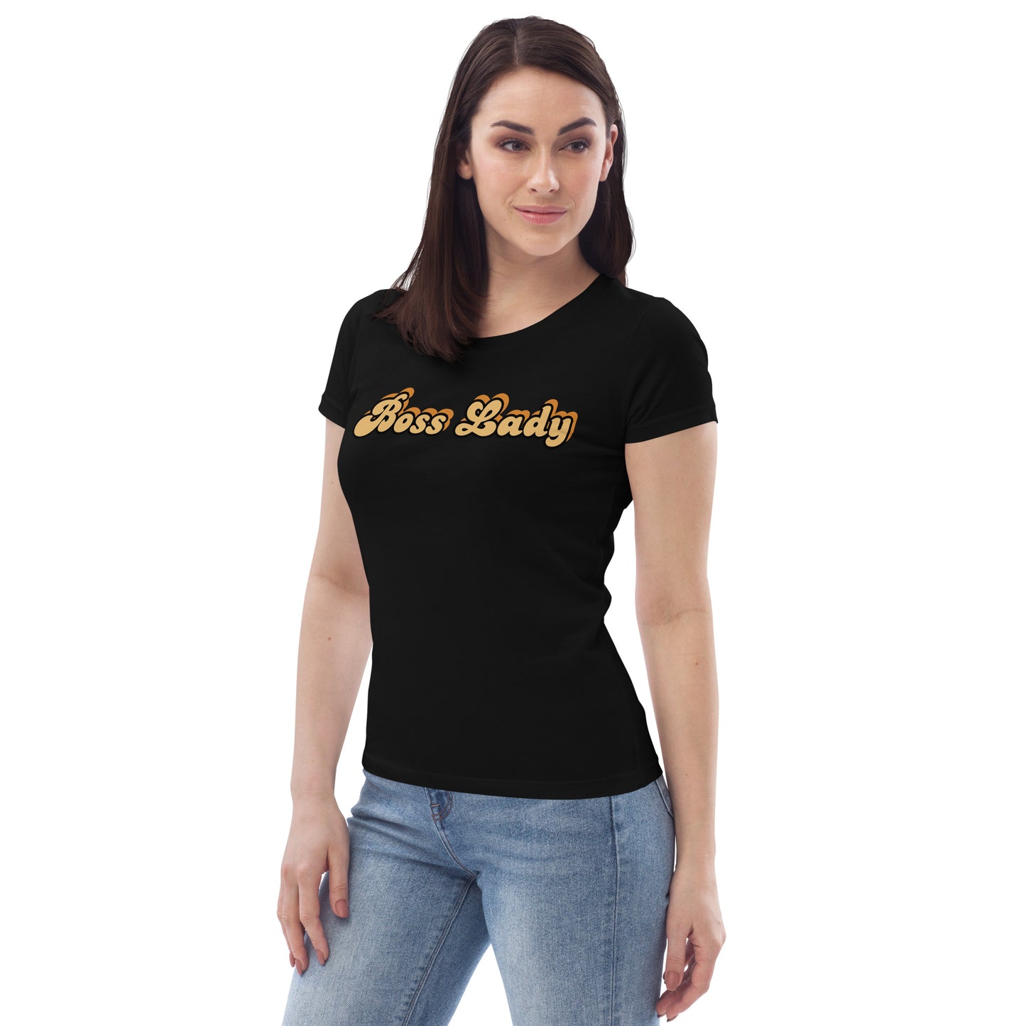 Women's fitted tee (Boss Lady)