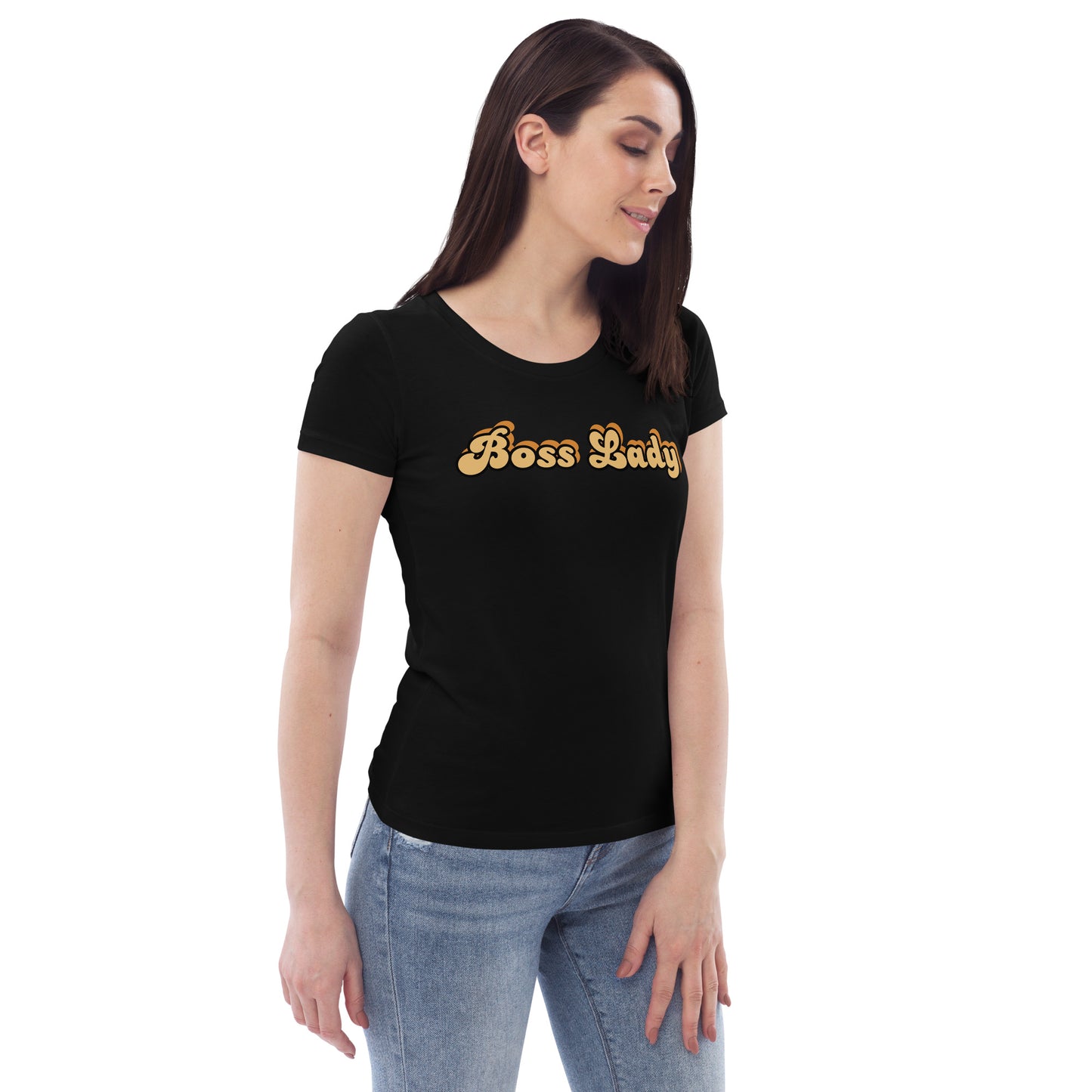 Women's fitted tee (Boss Lady)