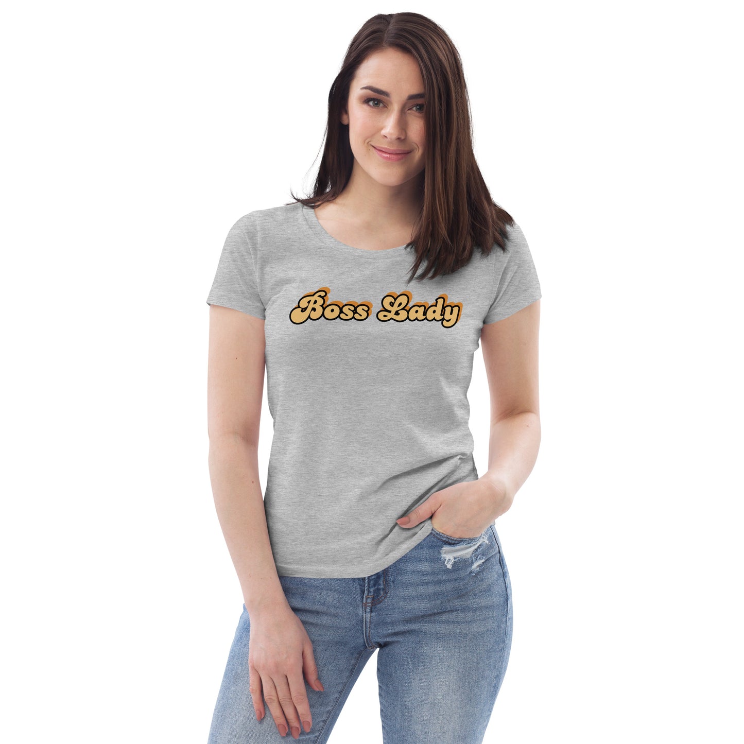 Women's fitted tee (Boss Lady)
