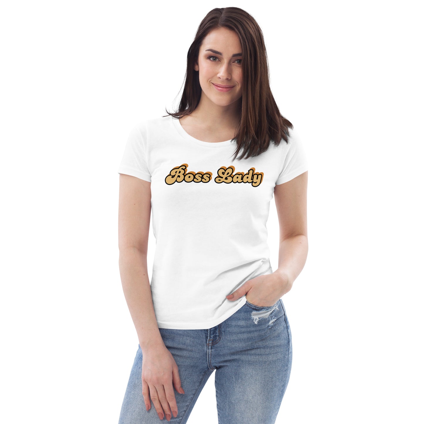 Women's fitted tee (Boss Lady)