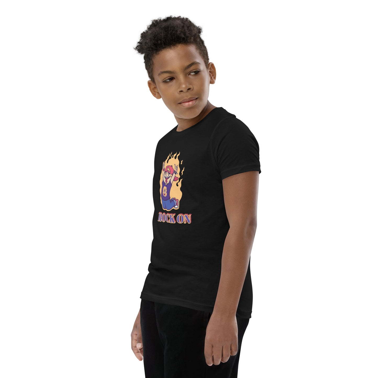 Youth Short Sleeve T-Shirt (Rock On)