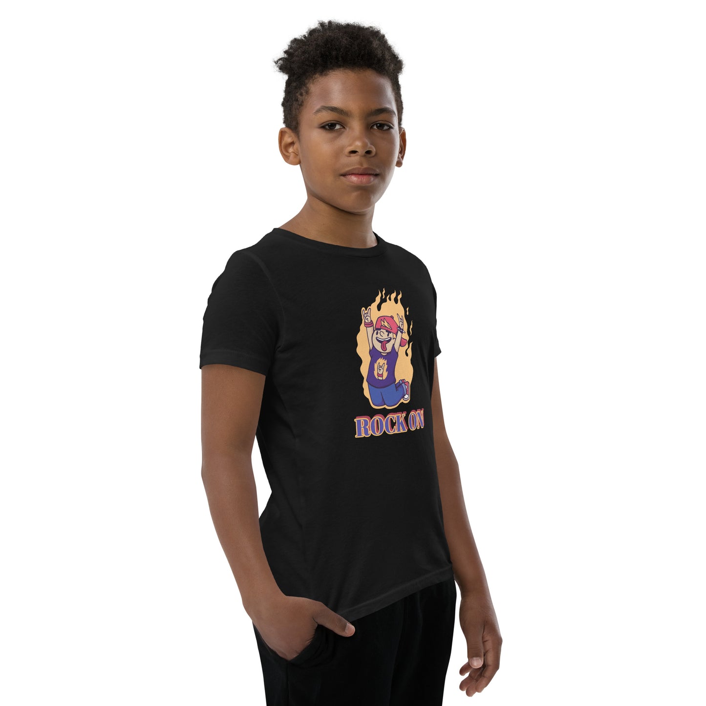 Youth Short Sleeve T-Shirt (Rock On)