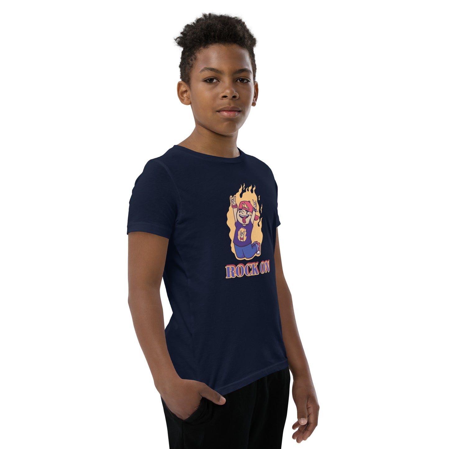 Youth Short Sleeve T-Shirt (Rock On)