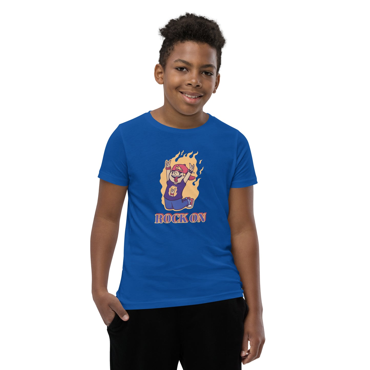 Youth Short Sleeve T-Shirt (Rock On)