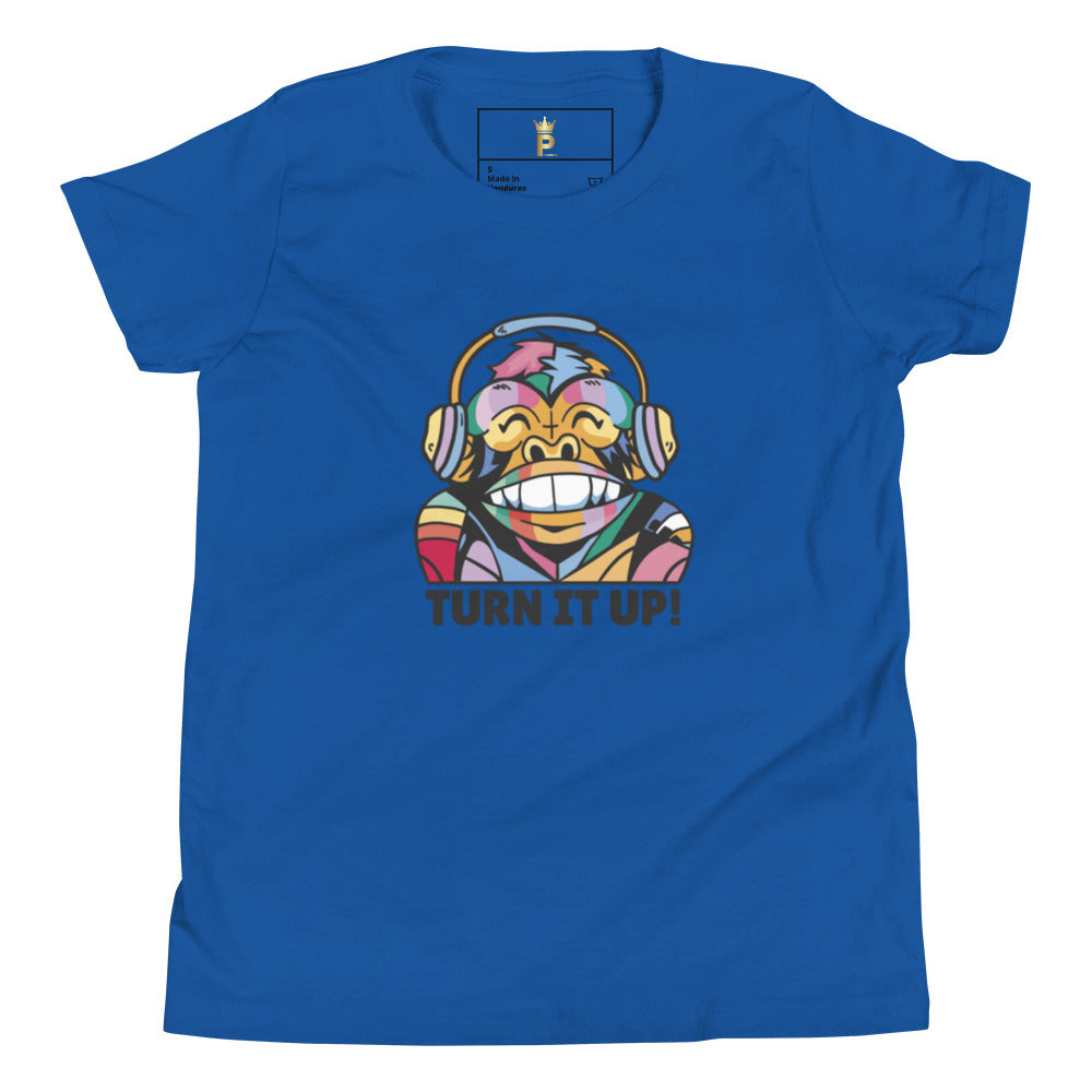 Youth Short Sleeve T-Shirt (Turn It Up)