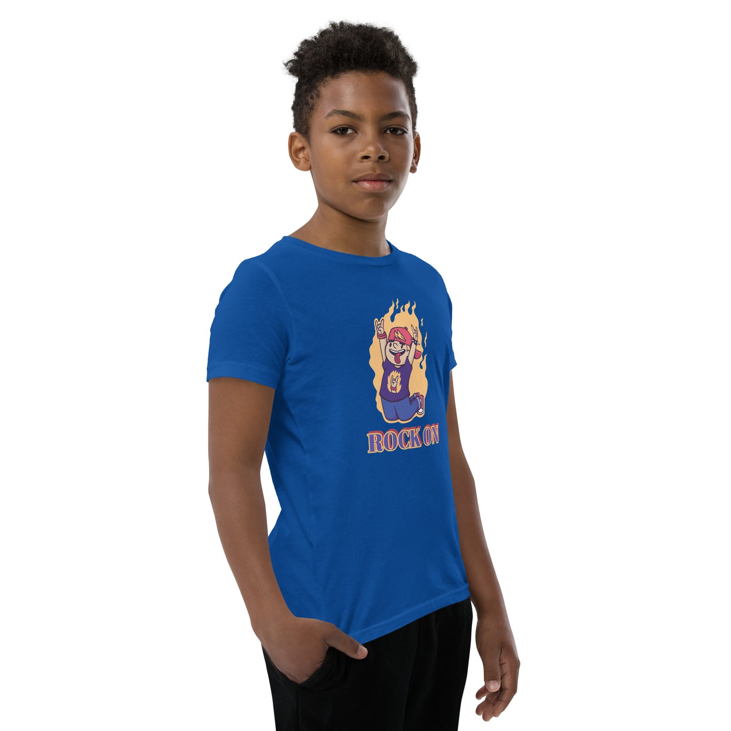 Youth Short Sleeve T-Shirt (Rock On)