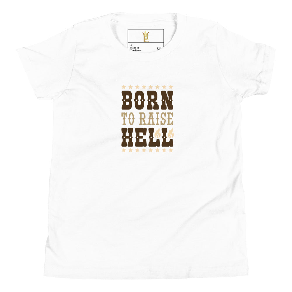 Youth Short Sleeve T-Shirt (Born To Raise Hell)