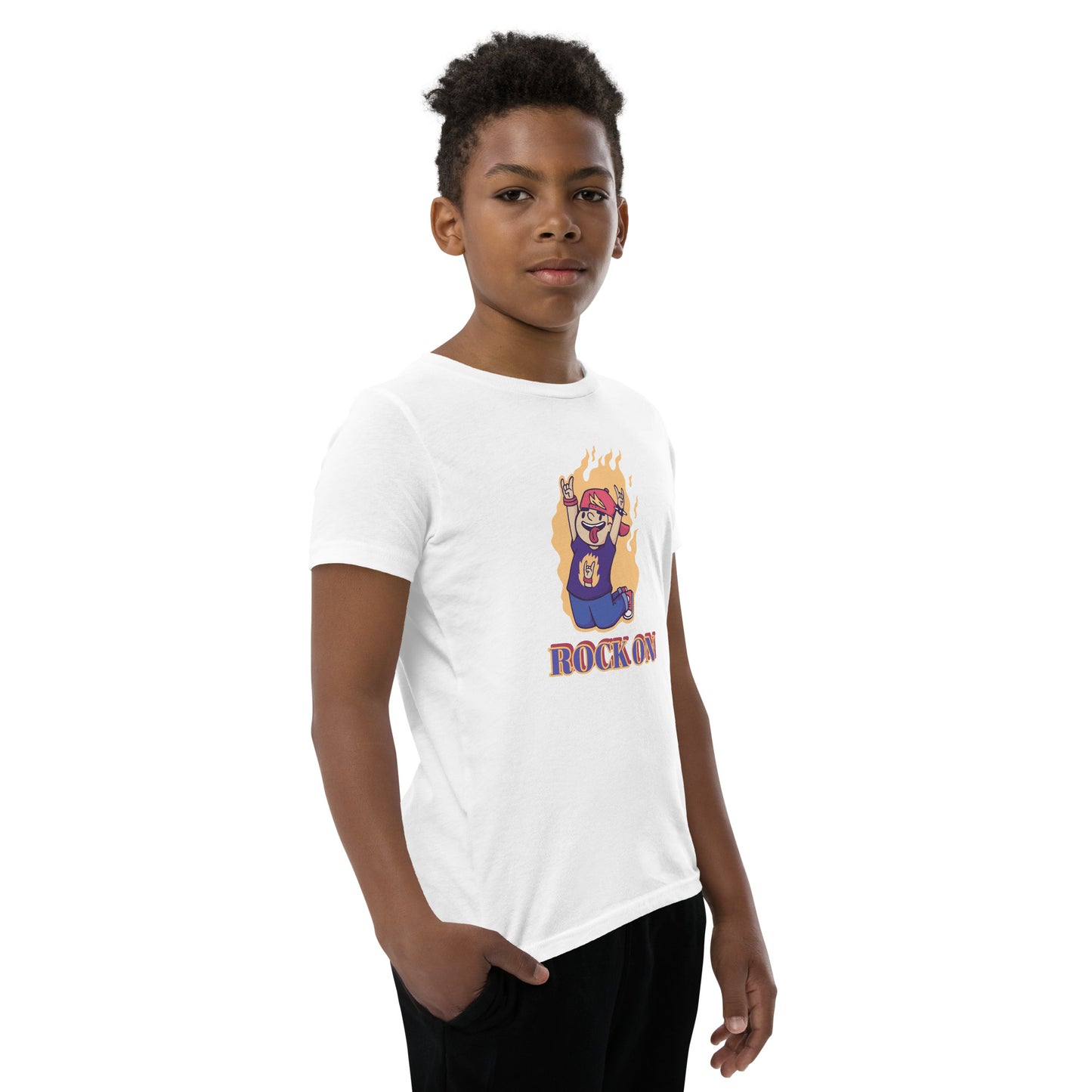 Youth Short Sleeve T-Shirt (Rock On)